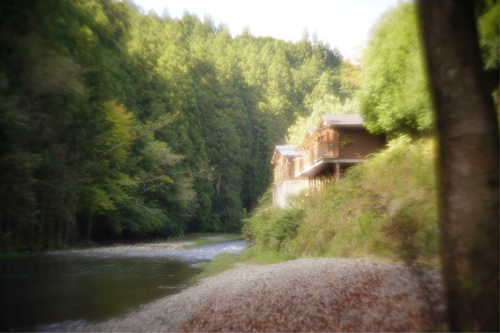 河原からの景色