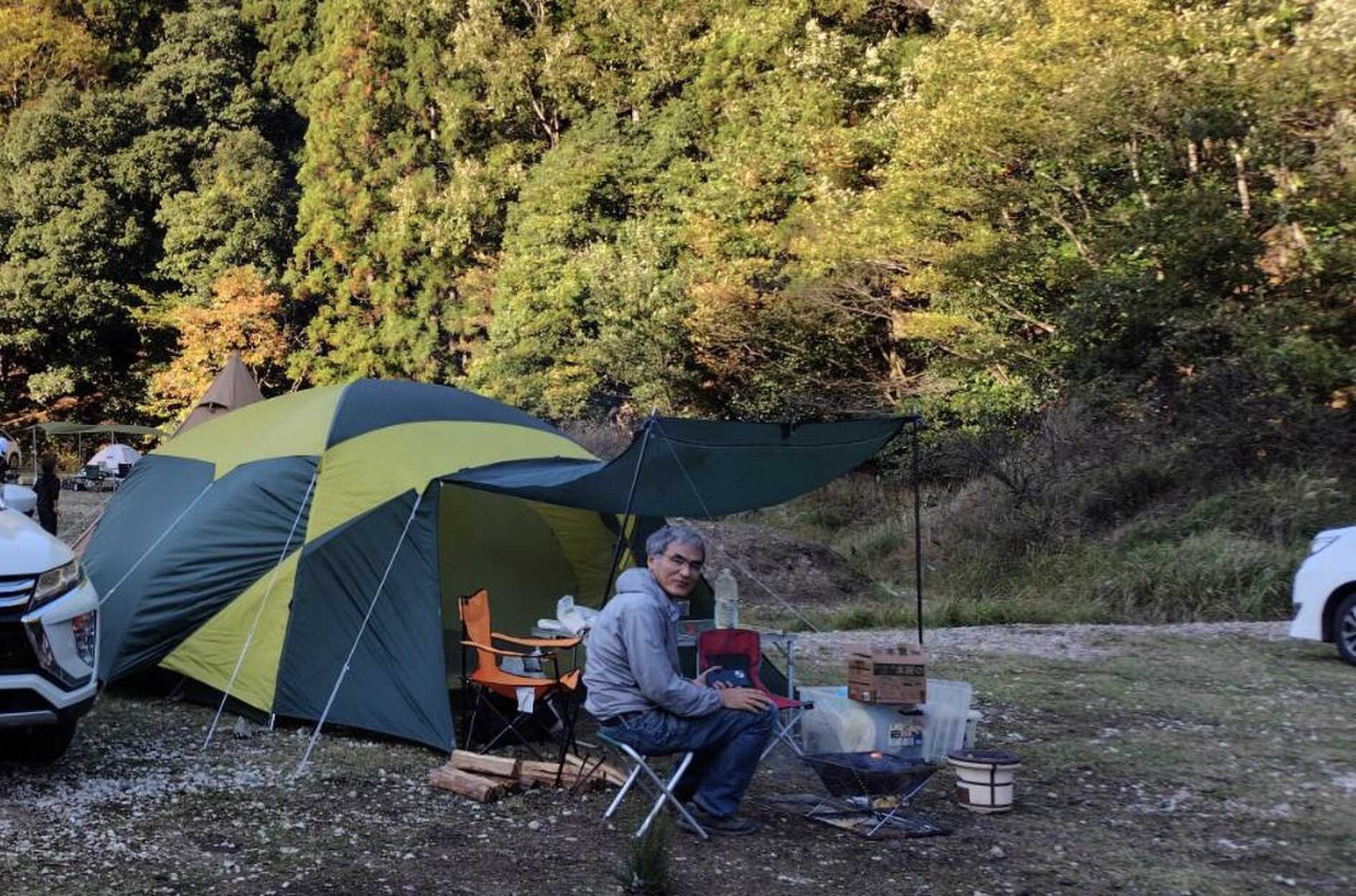 キャンプ風景