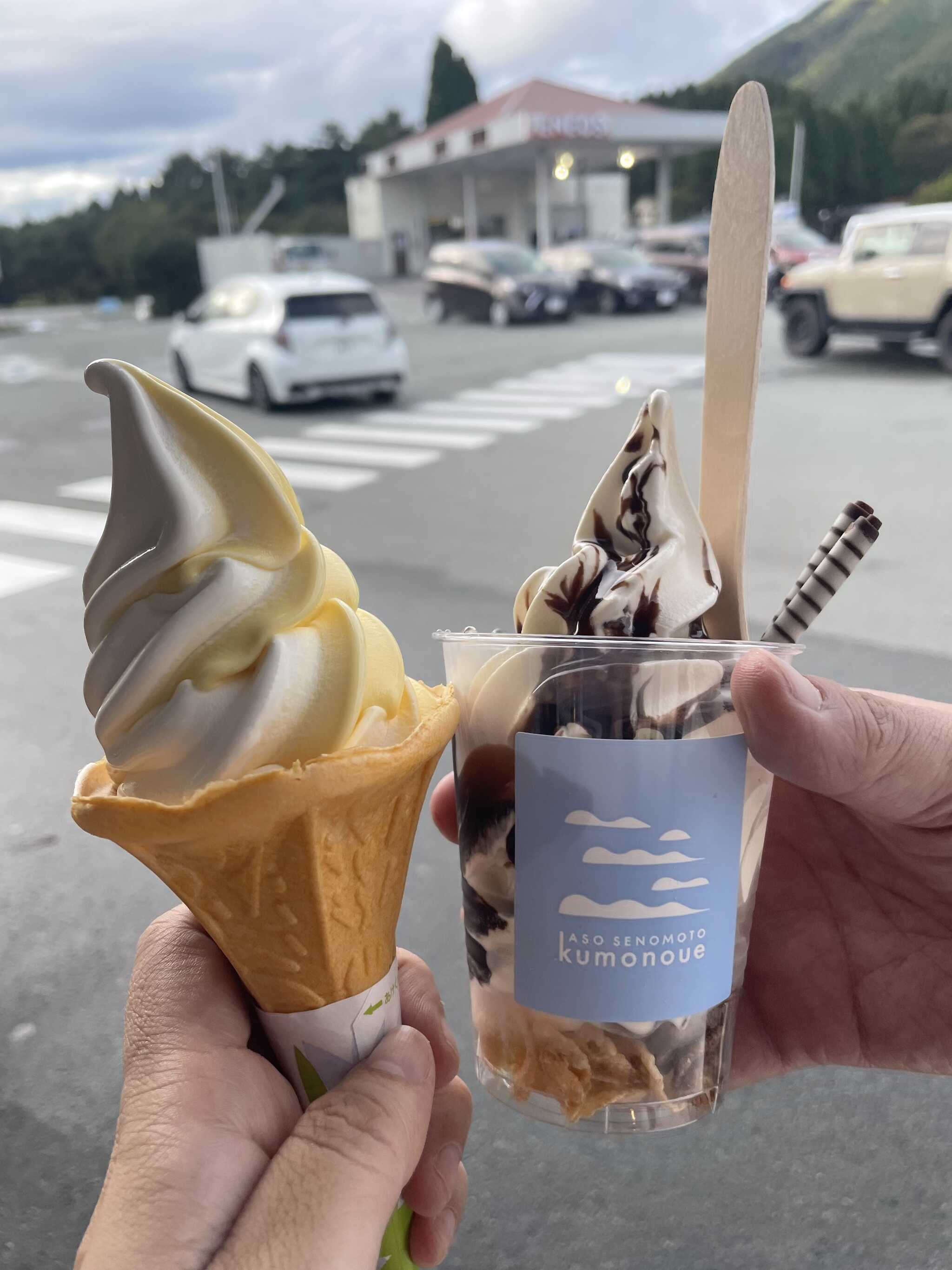 期間限定でソフトクリーム割引ありました。