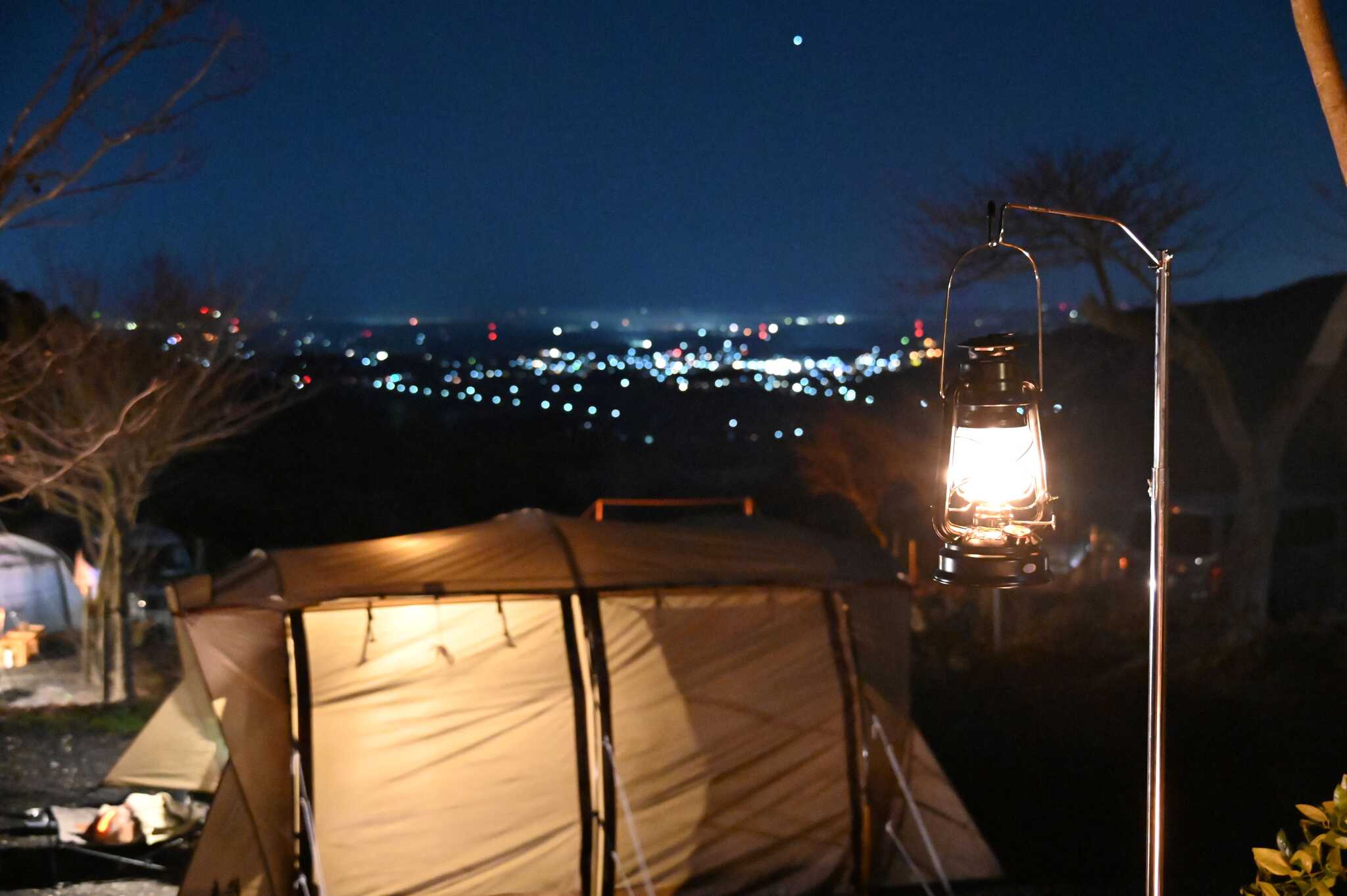 少しおとなしめな夜景