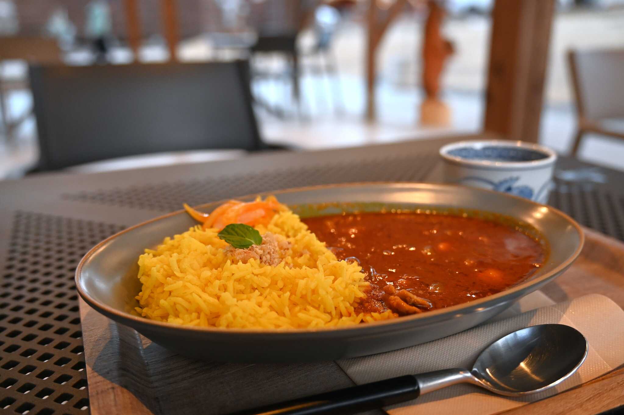キャンプ場で南インドカレー!!