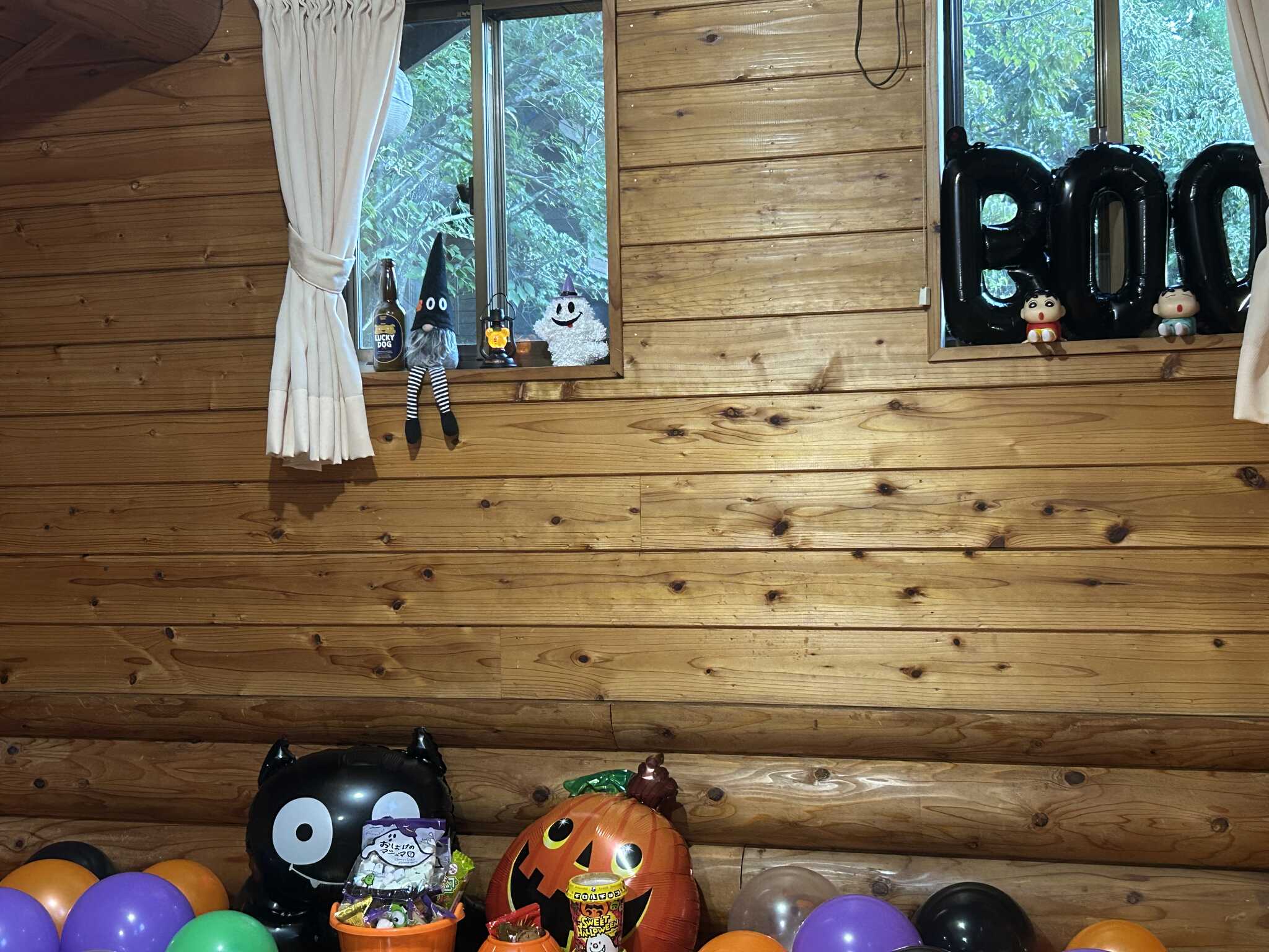 2階でハロウィン