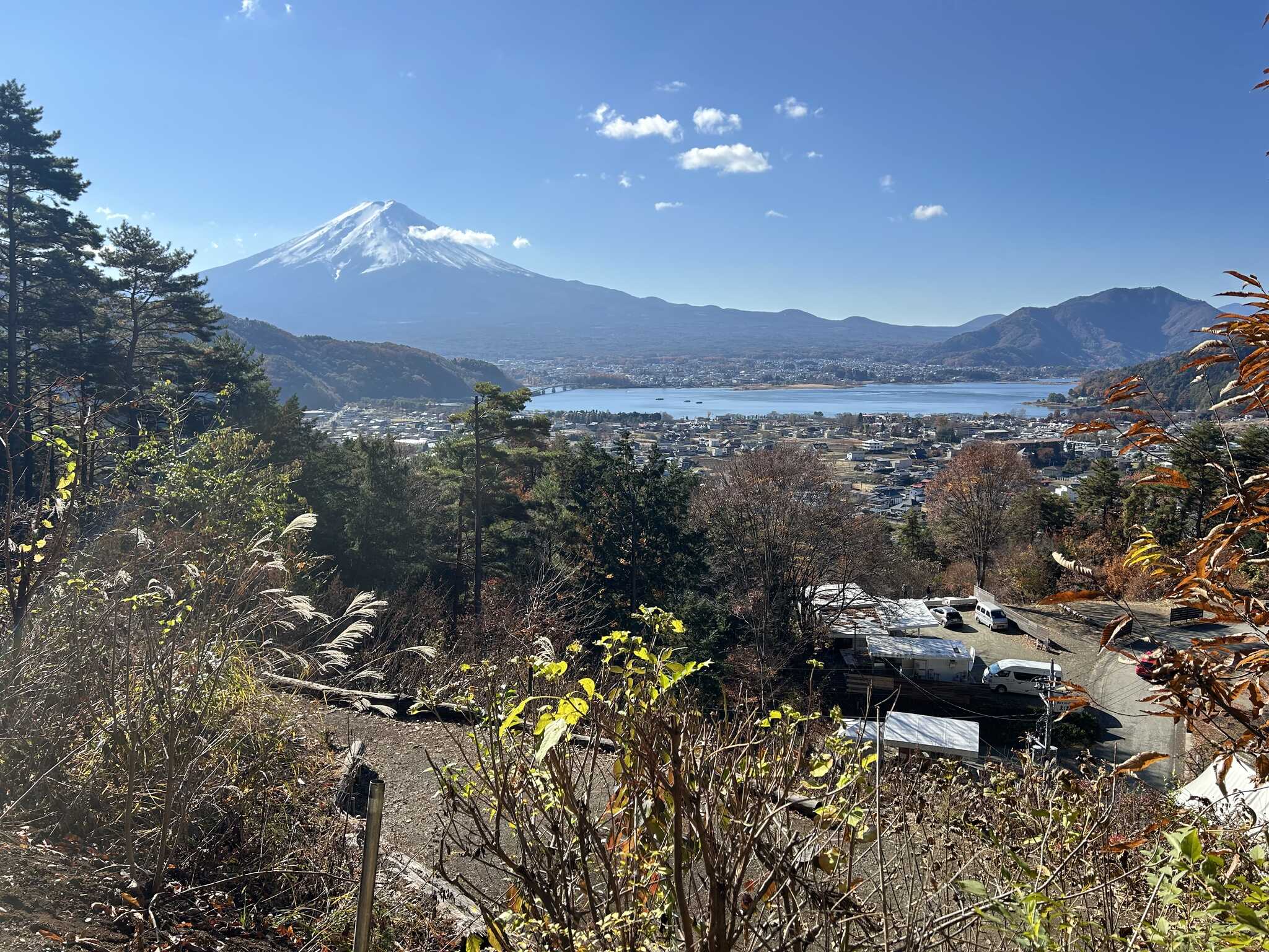 パノラマテントサイト20からの景色