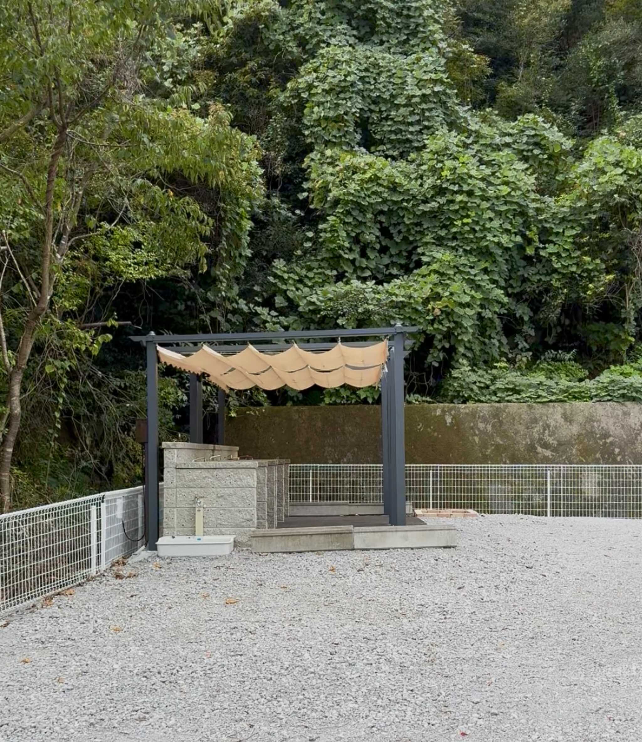 西側サイト炊事場
