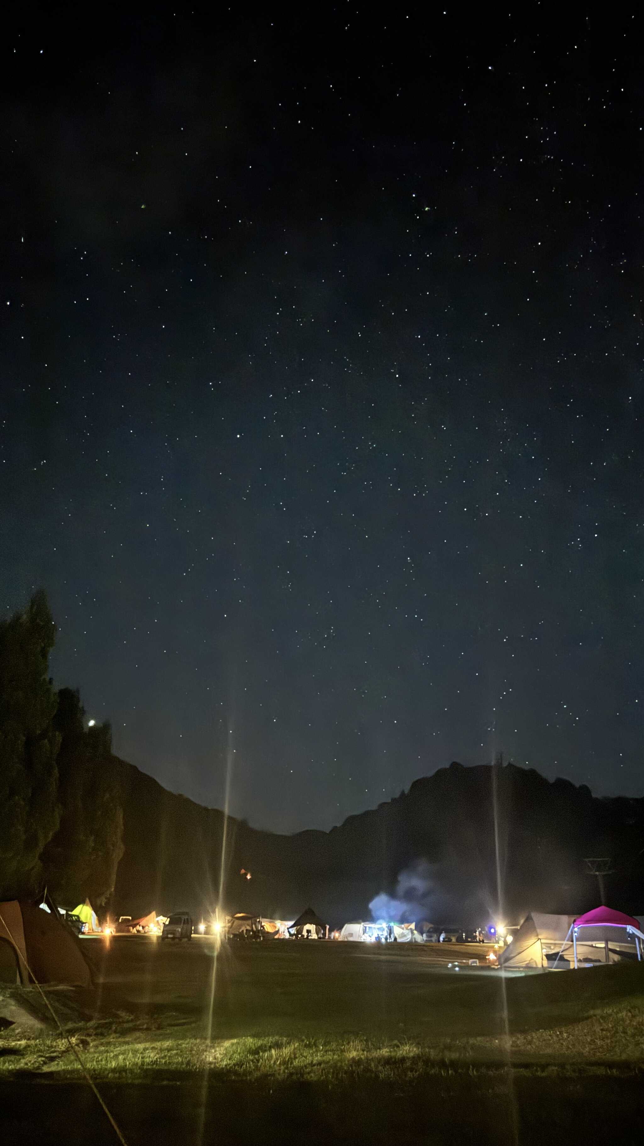 戸狩温泉の星空