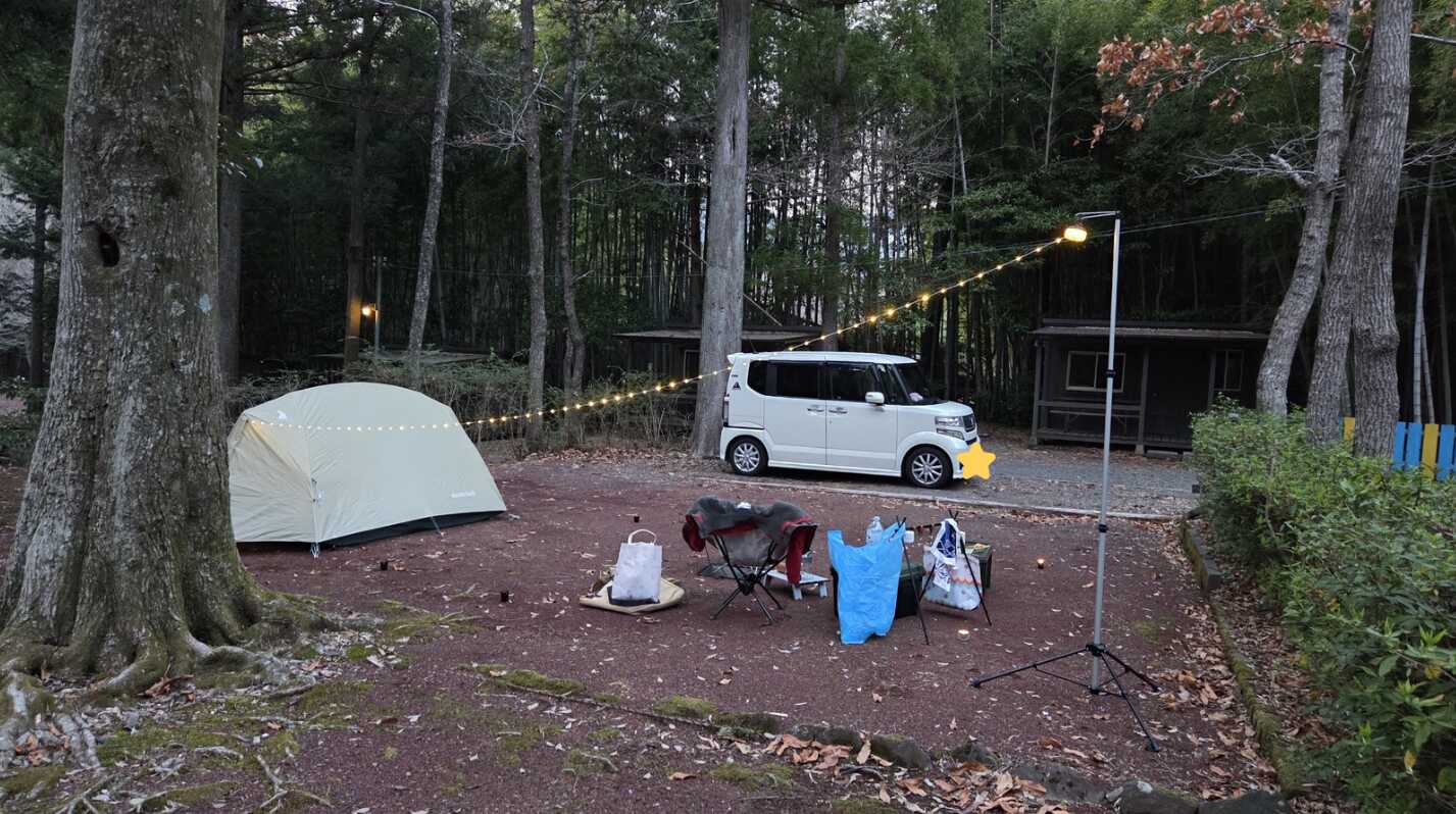 オートキャンプサイト・電源無し
