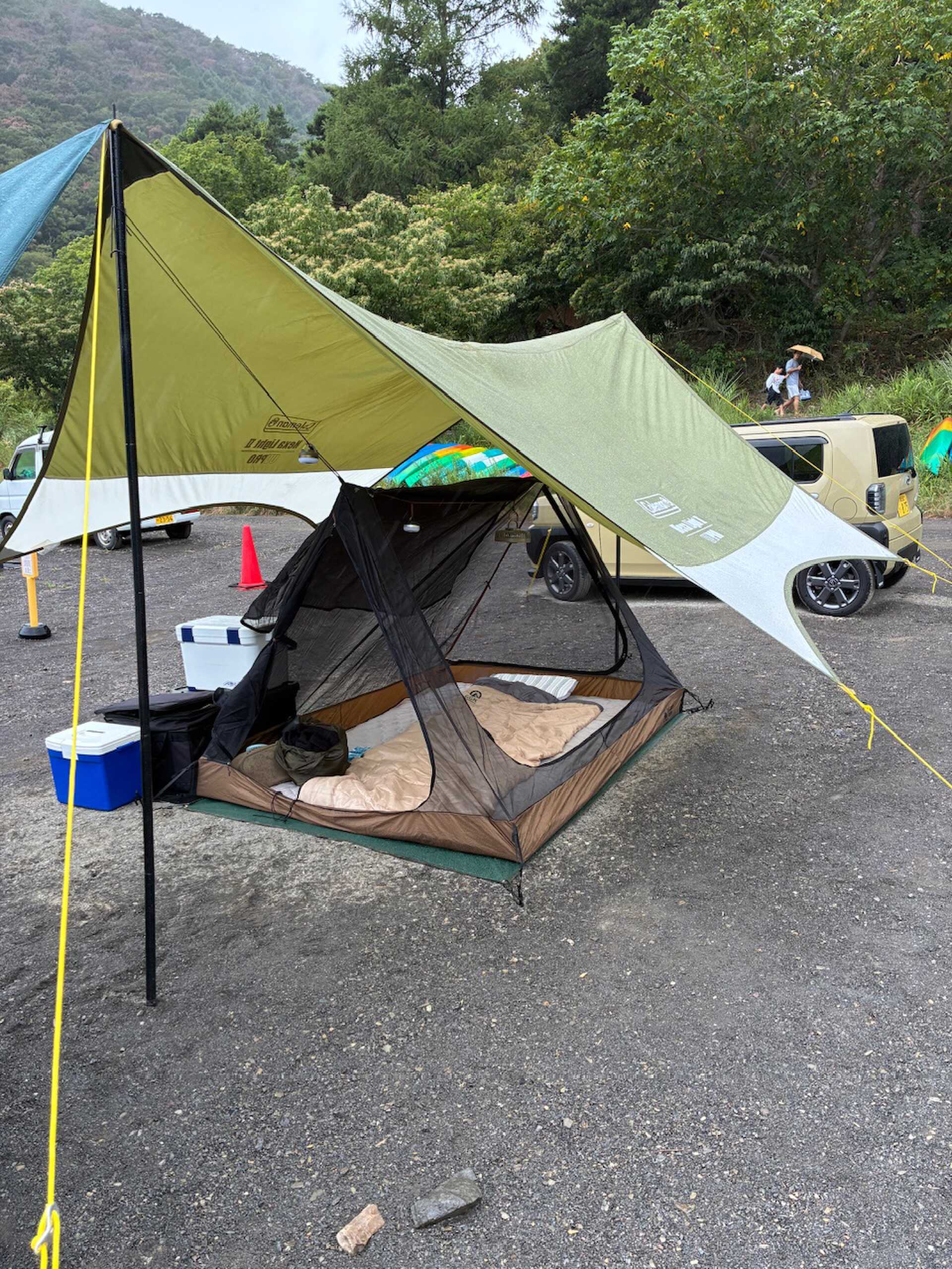 タープ泊