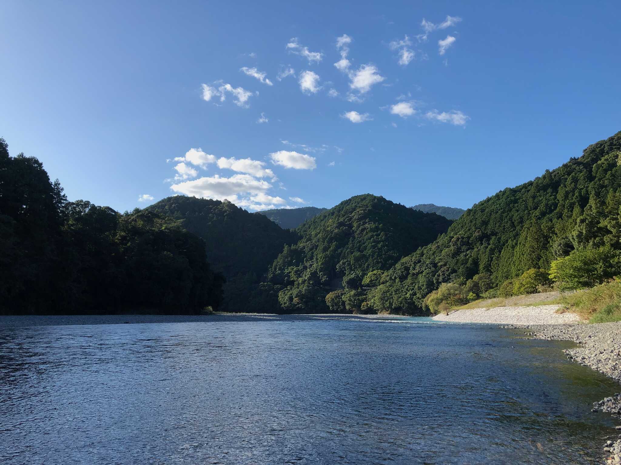 気田川(河川敷を散策した)