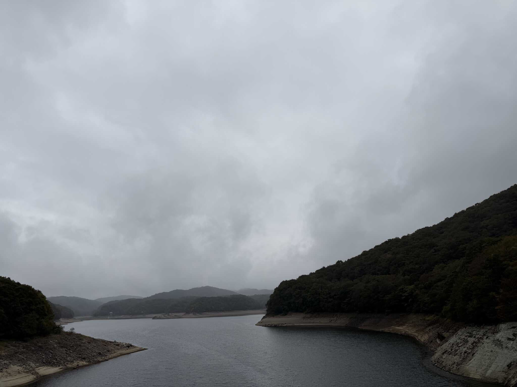 羽鳥湖の北側