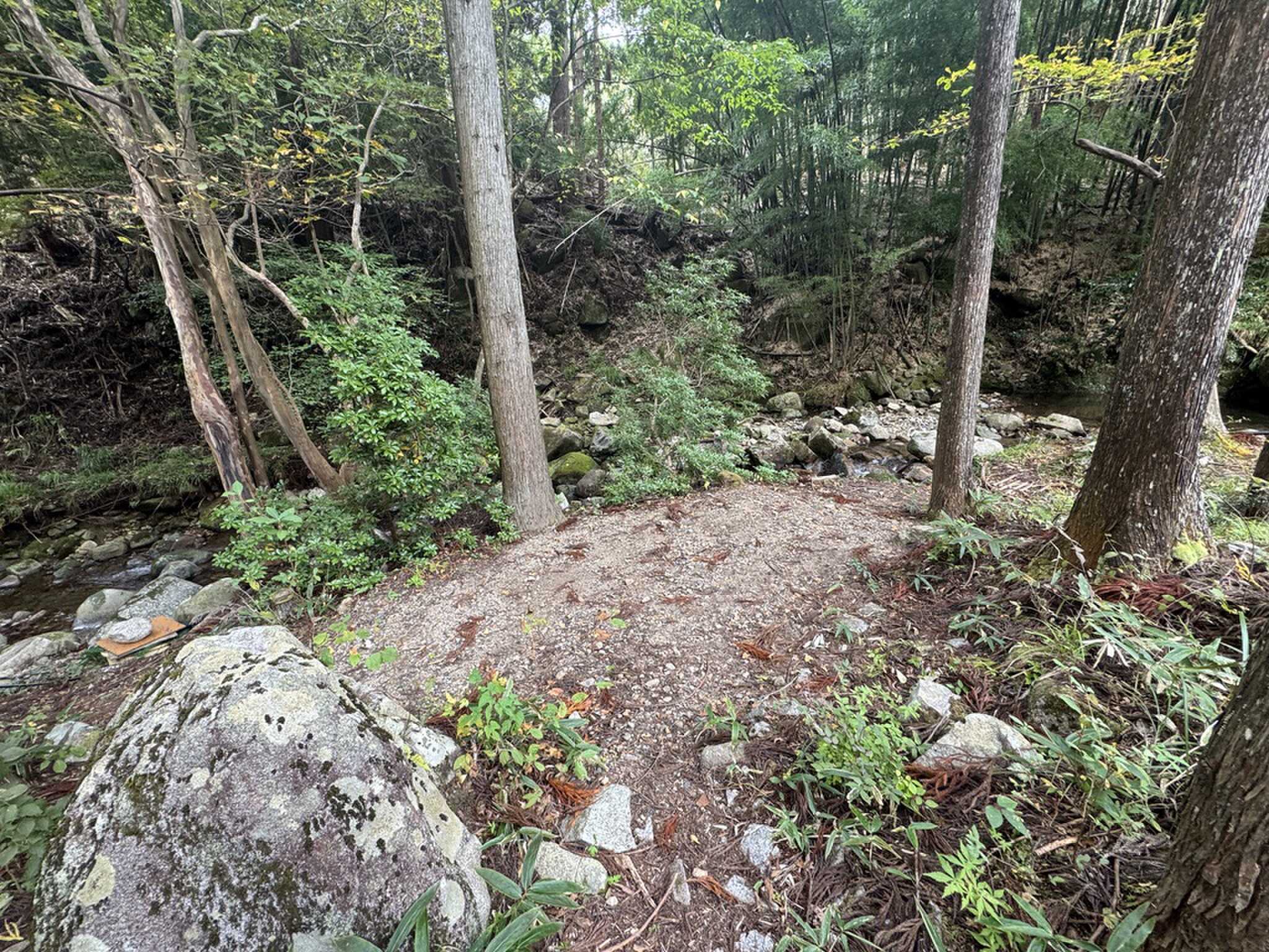 EAST FORESTサイト渓流そば