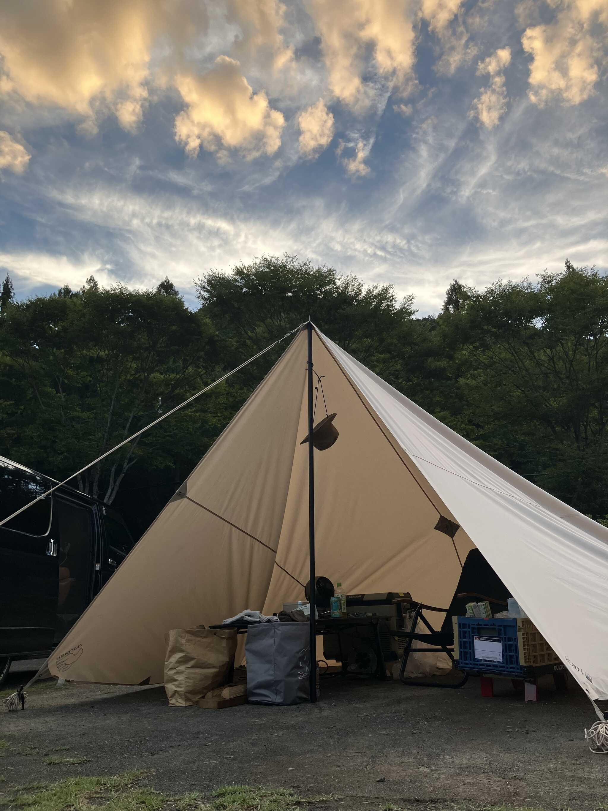 綺麗な夕焼け