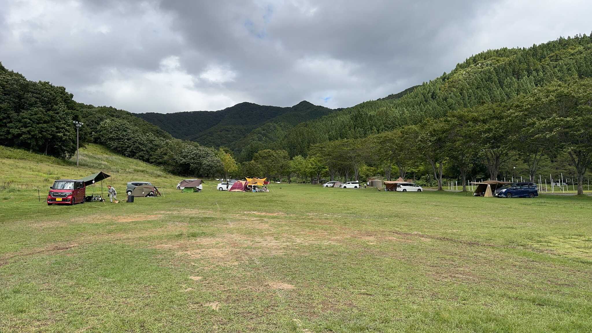 車と一緒に。