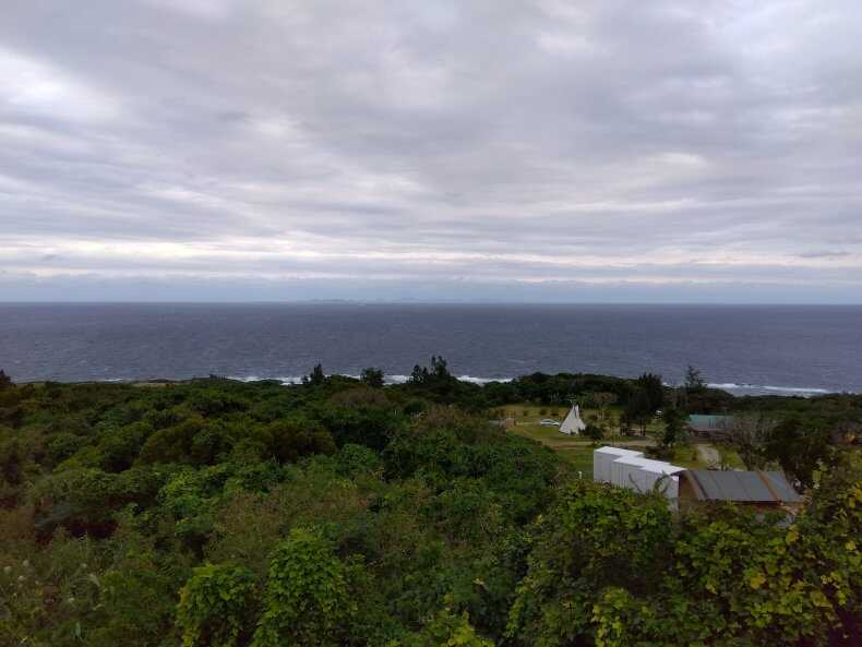 海が見えるキャンプ場