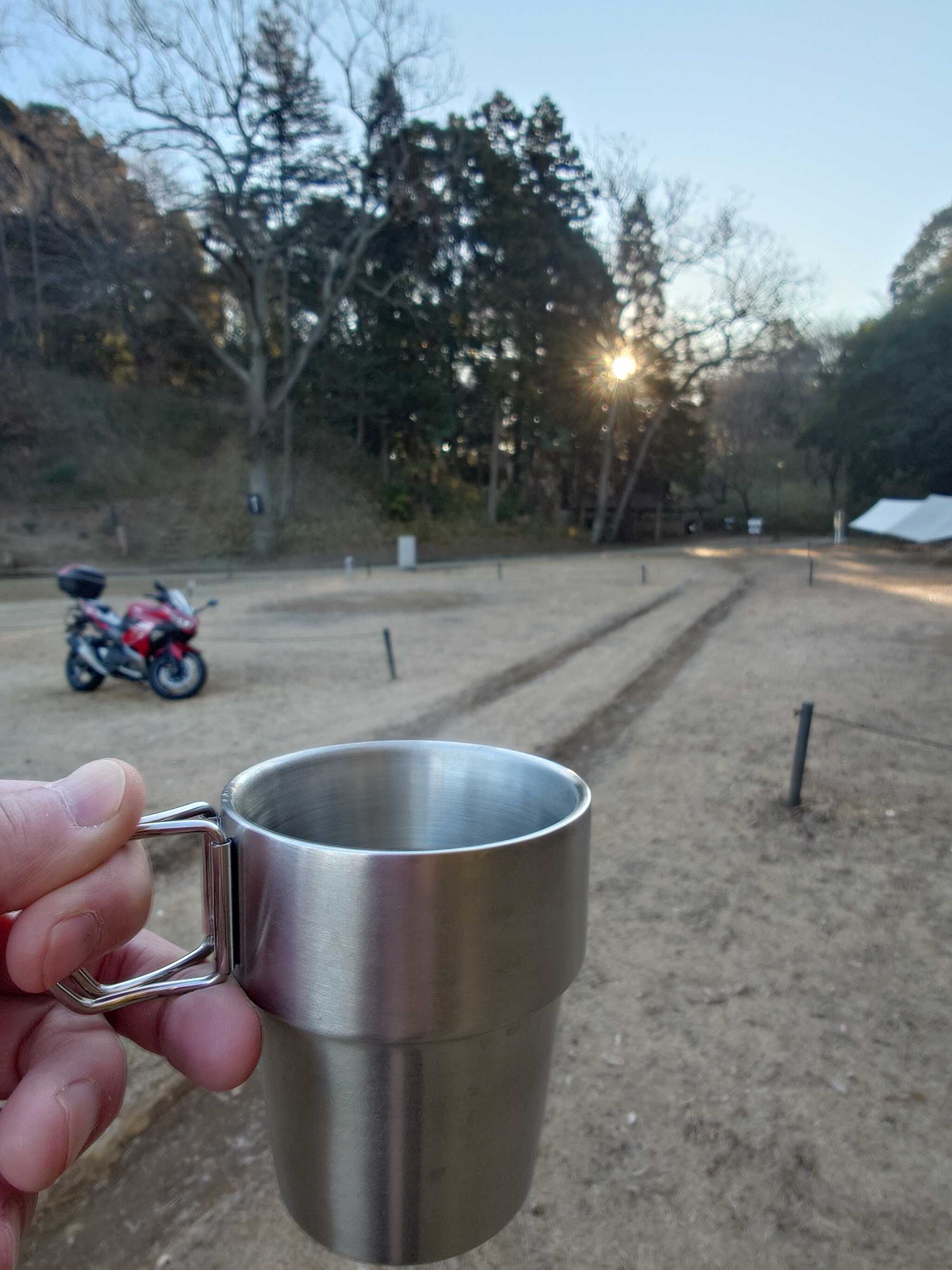 朝のコーヒー