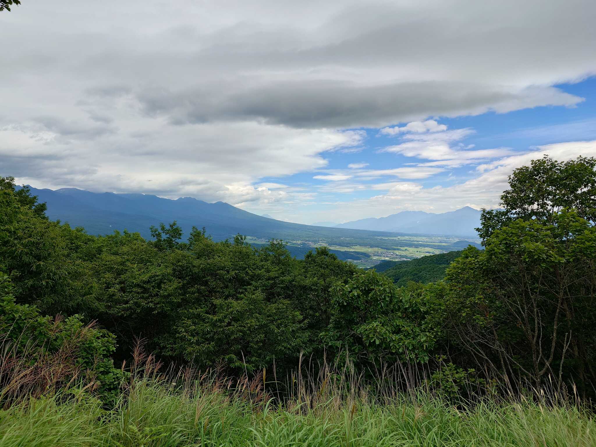 遠くに富士山見えた!