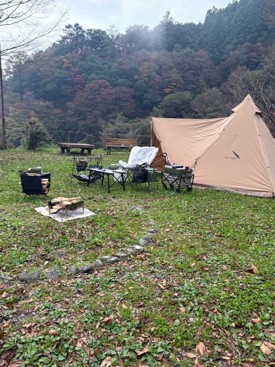 花見広場で完ソロ