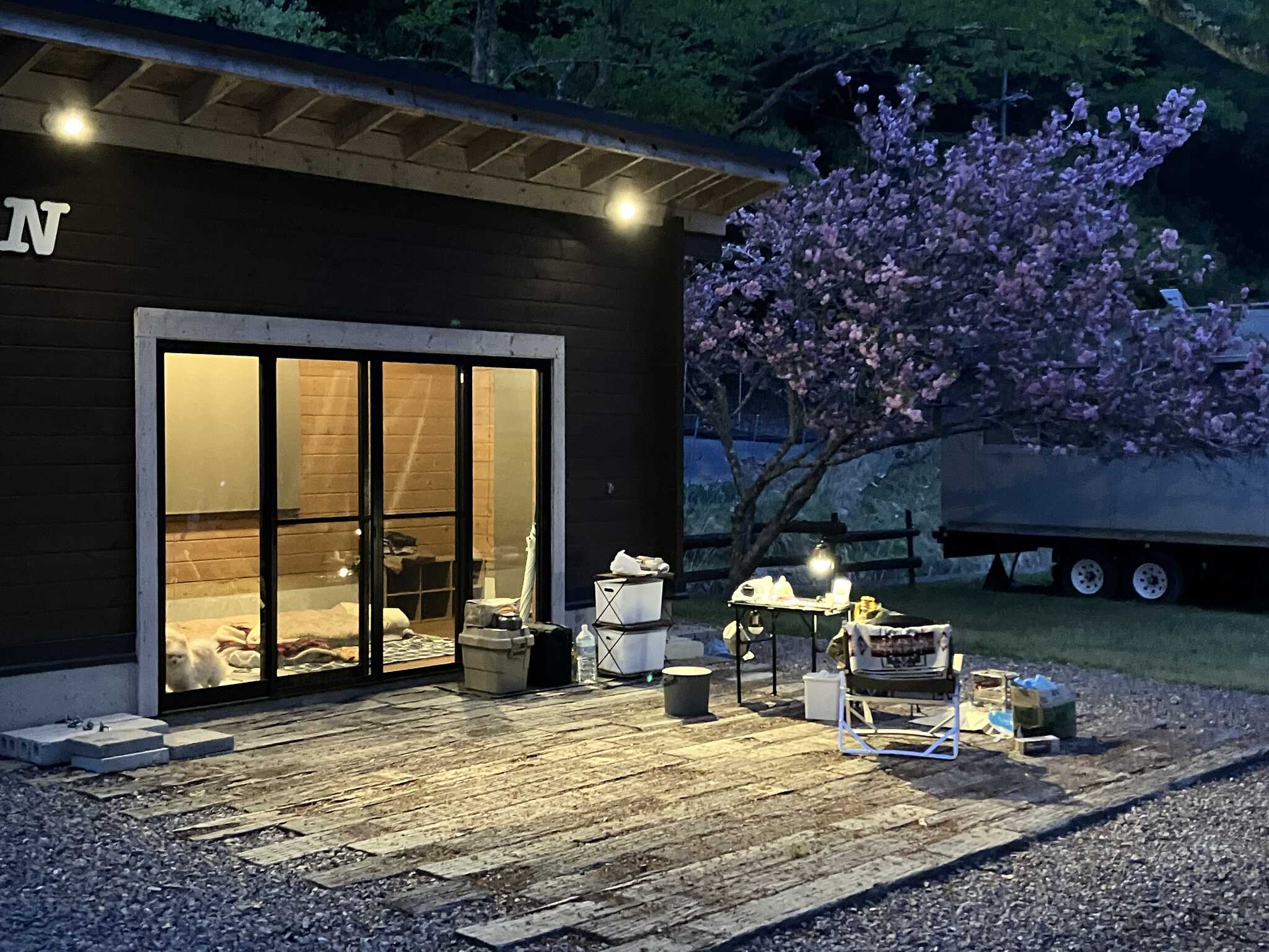 ペット可ロッジ