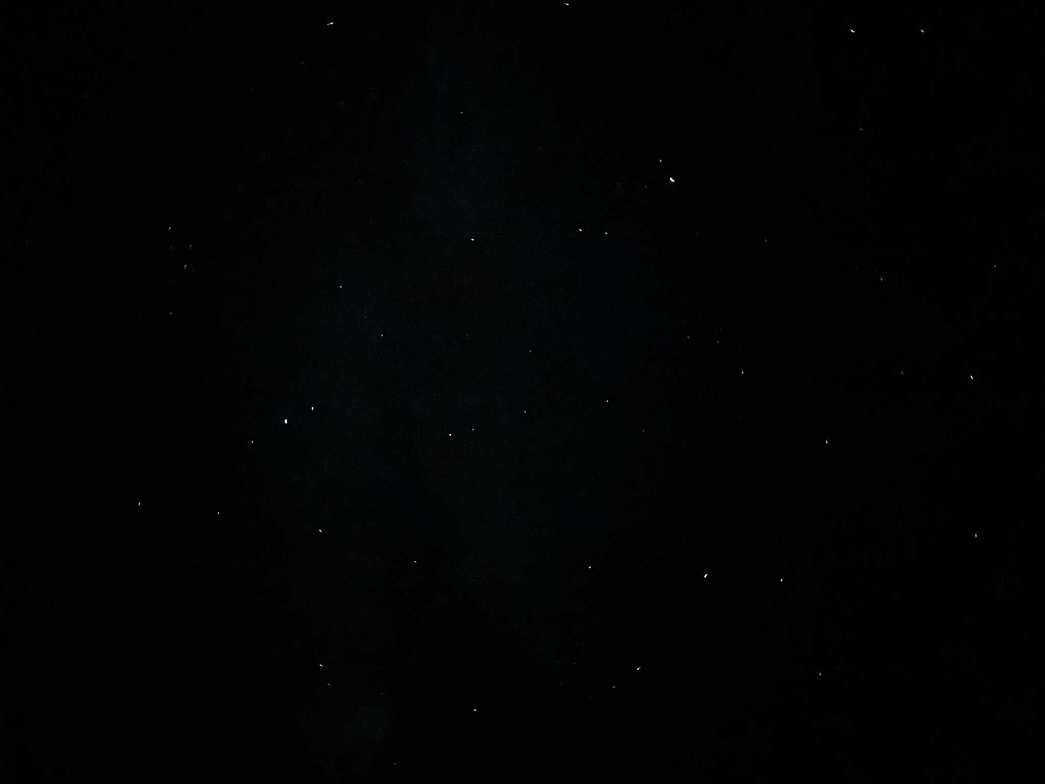 キャンプ場から見える星