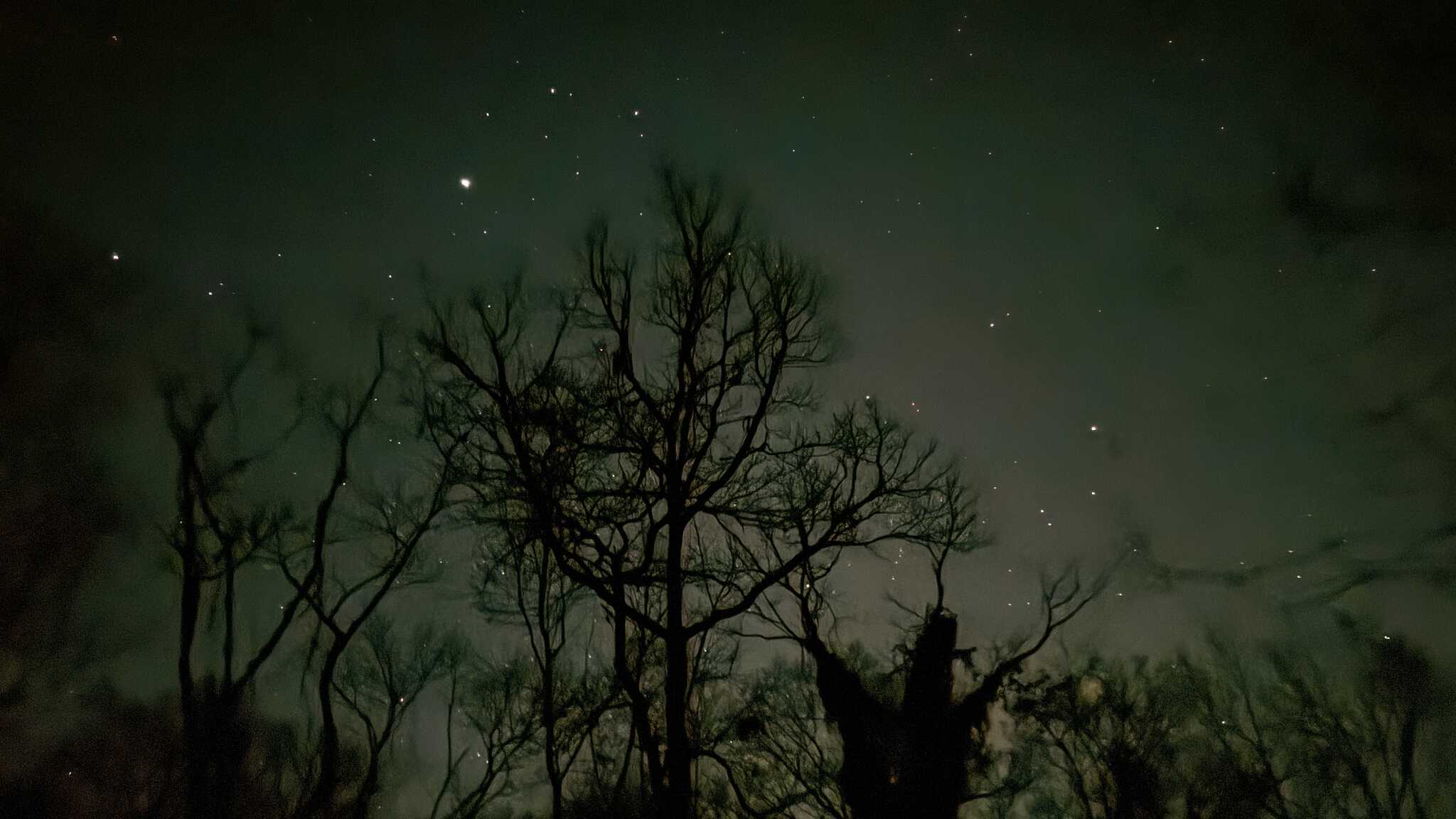 夜空がきれい