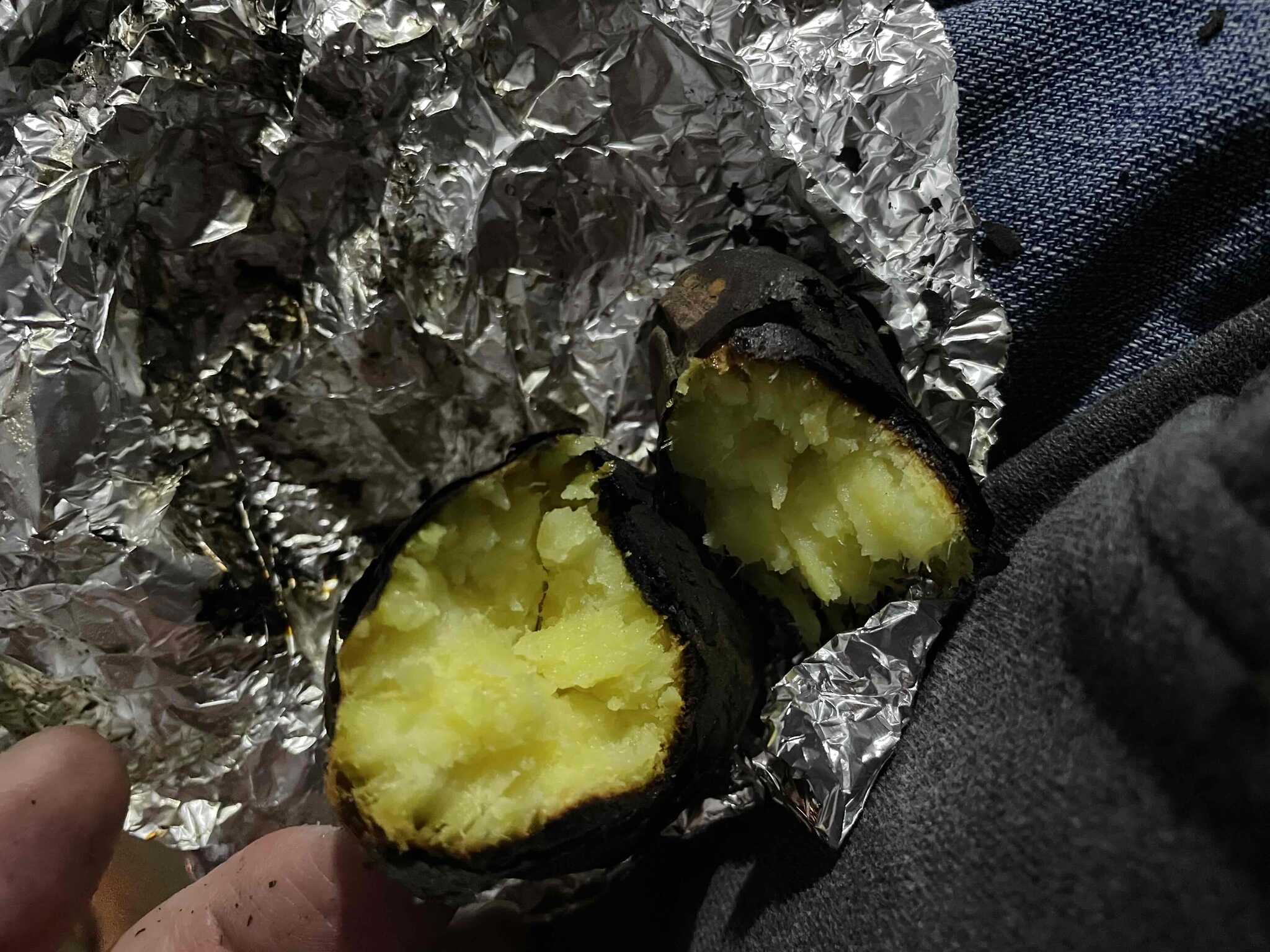 焼き芋しました