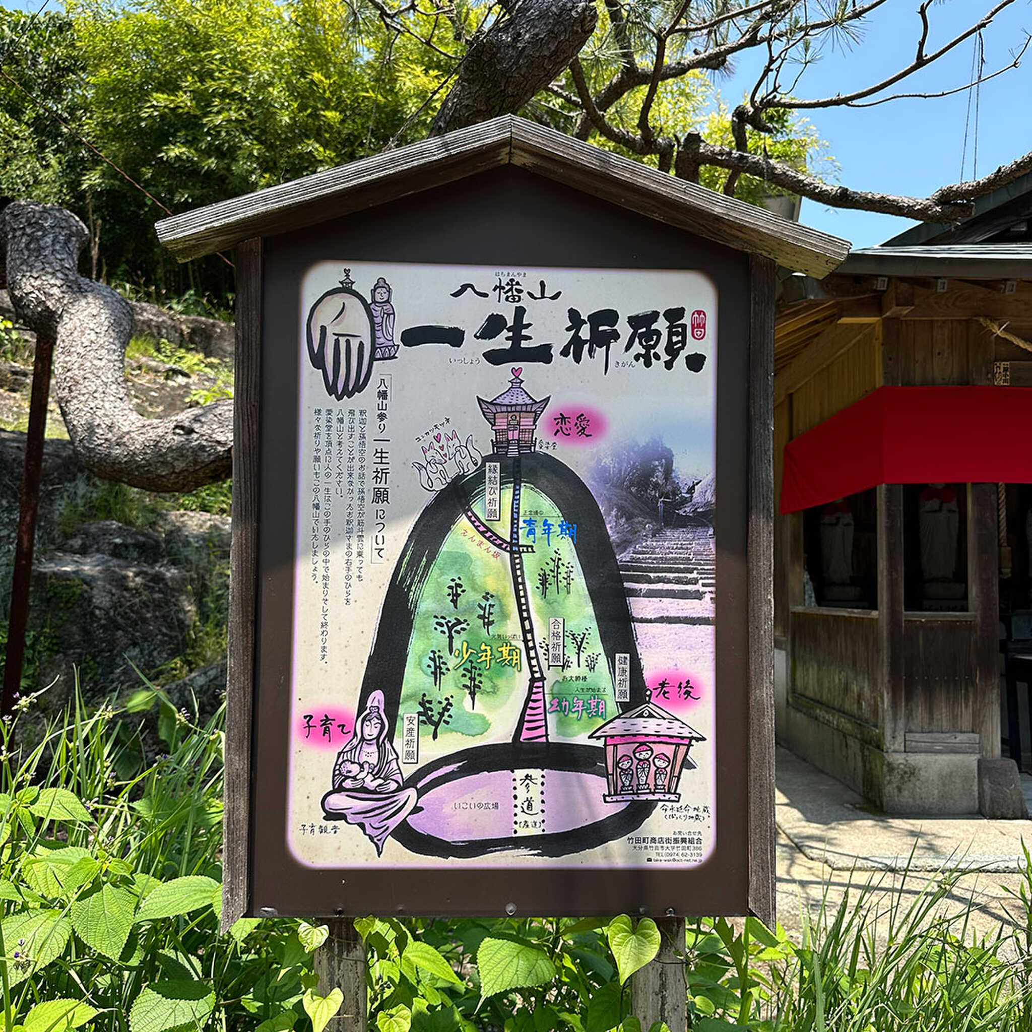 竹田市内