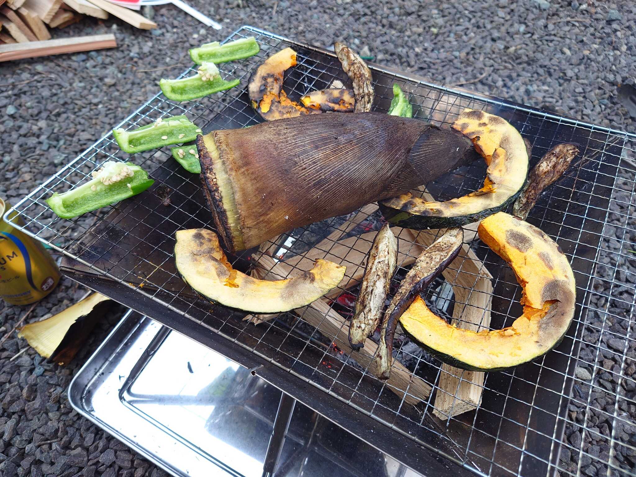 思い切ってバーベキュー