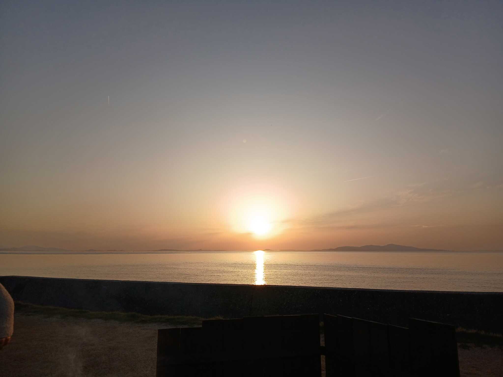 夕日