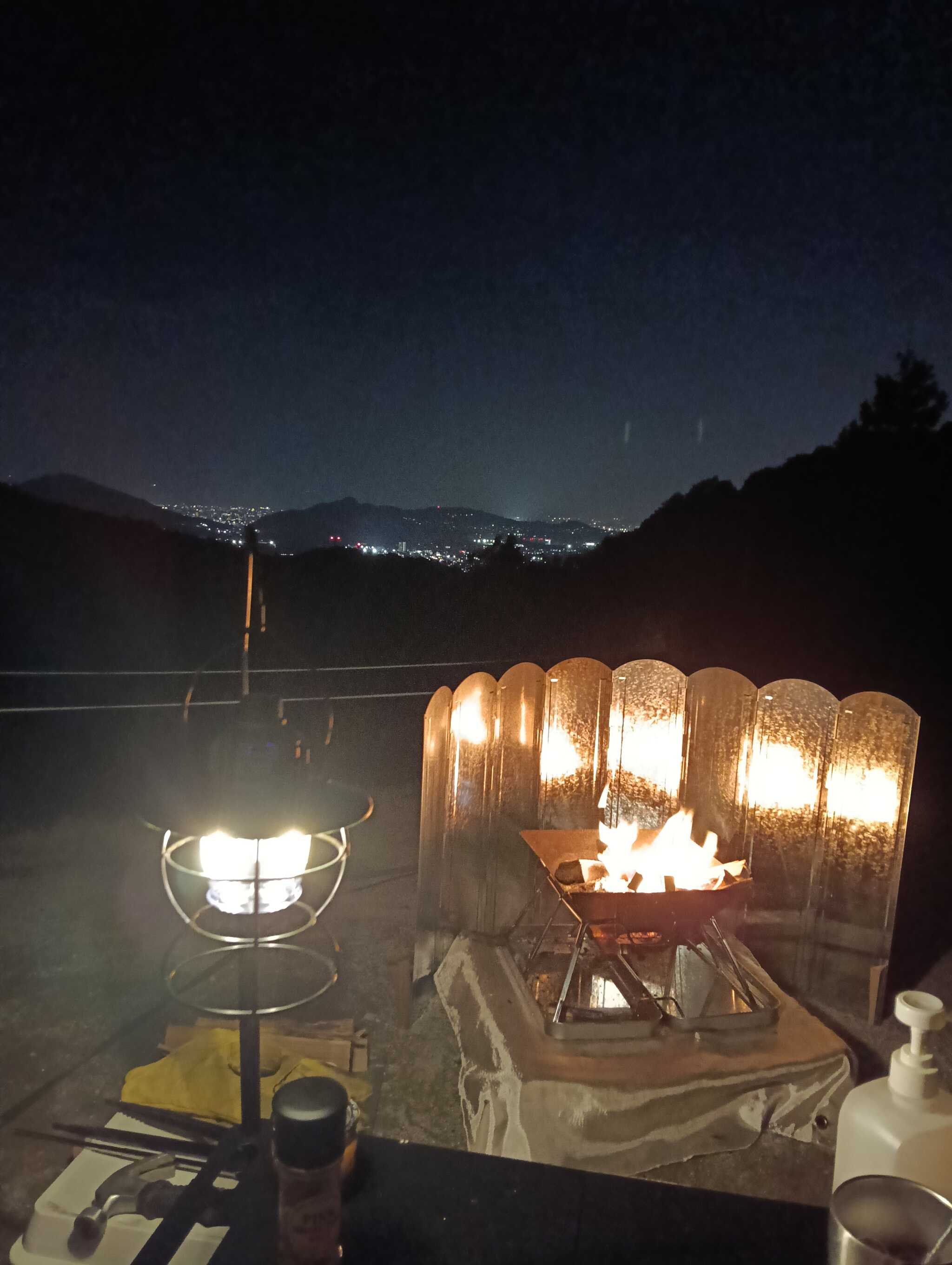 Fサイトからの夜景