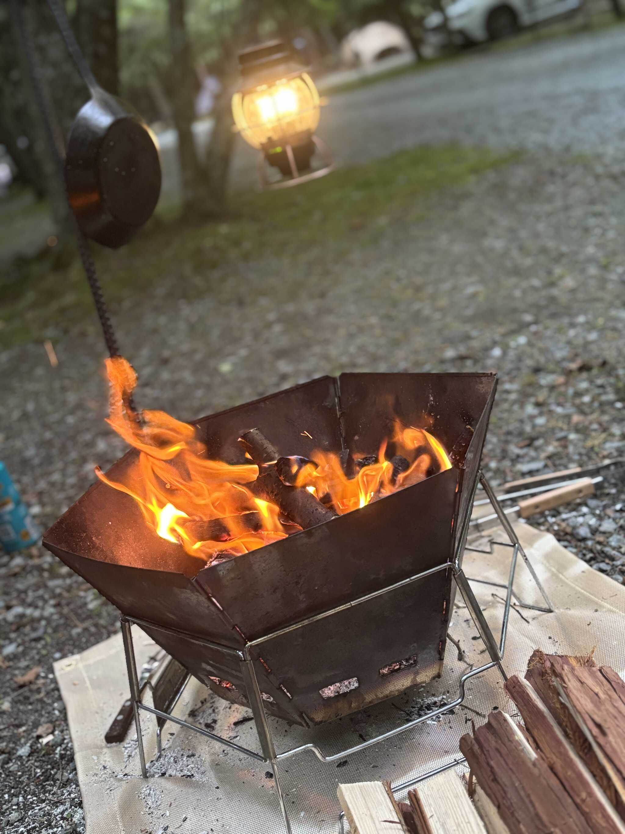 焚き火