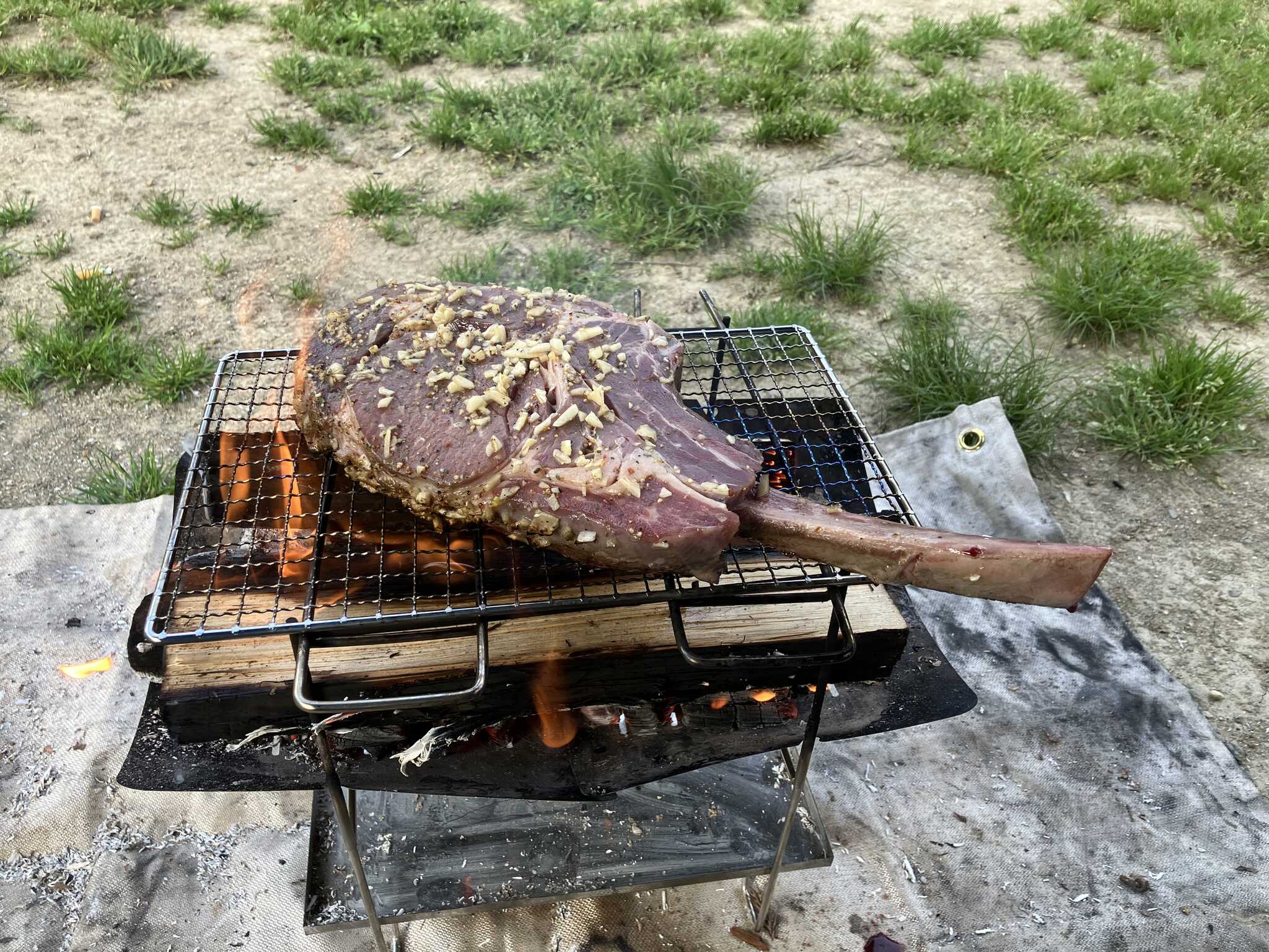 トマホーク焼きました