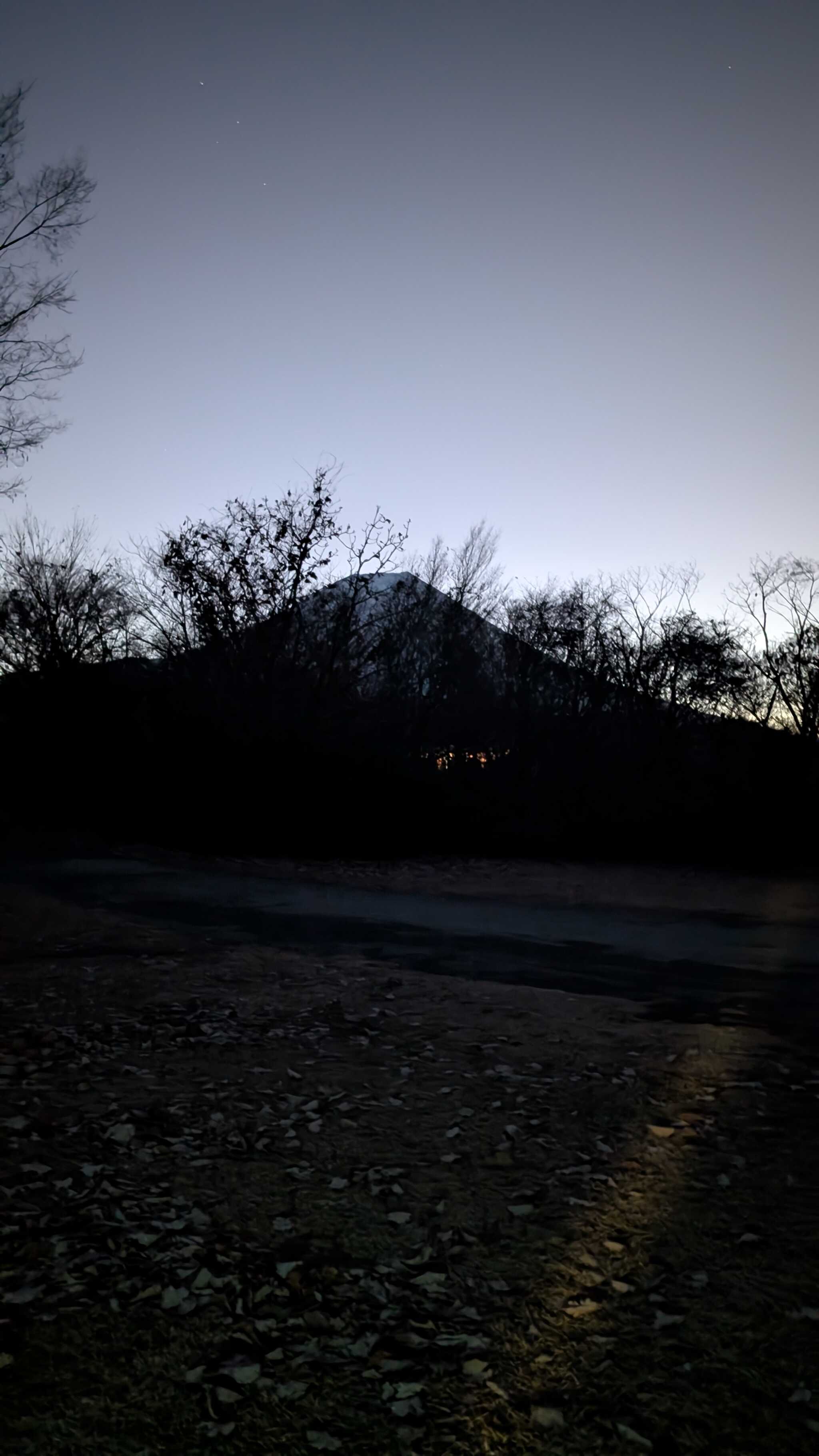 富士山も場所を選べばきれいにみえる