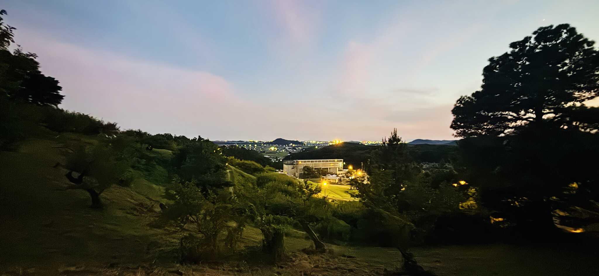 サイトからの景色