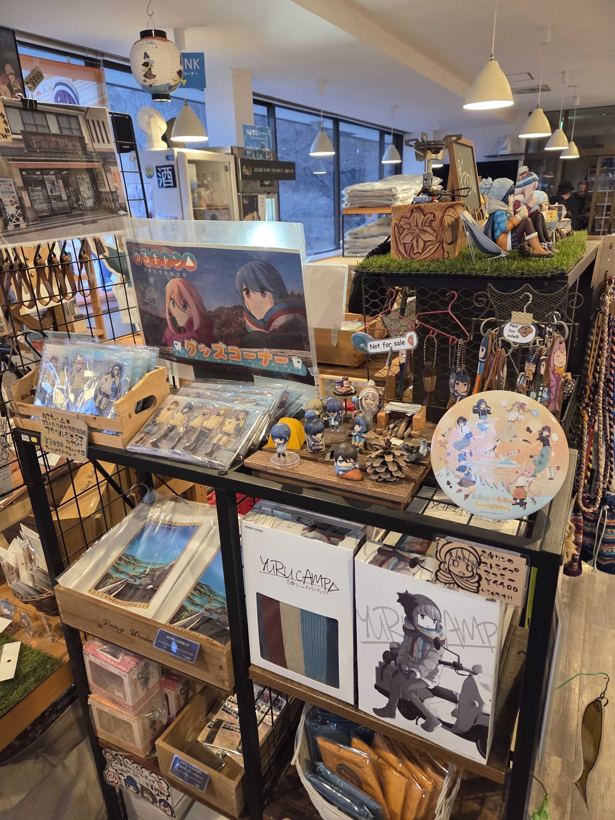 売店はとても充実しています。