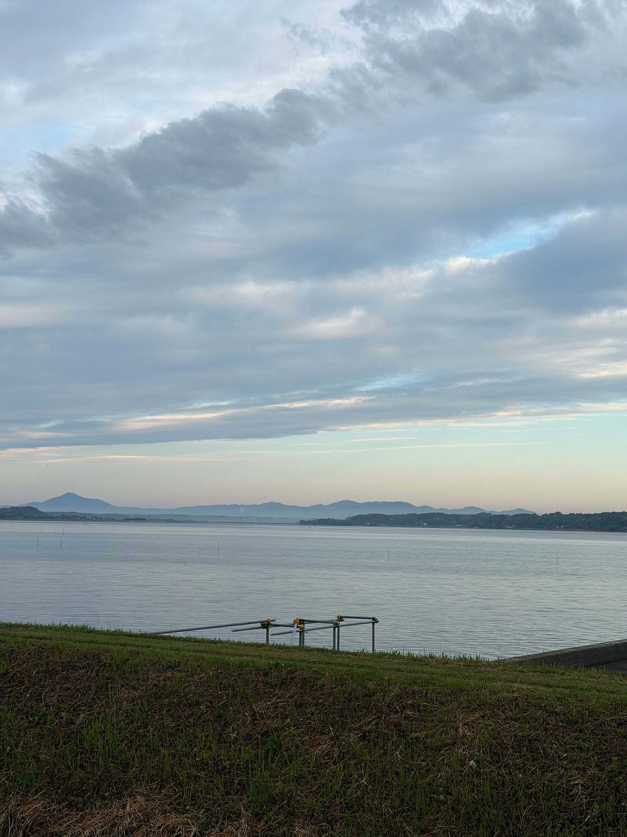 さわやかな朝の涸沼