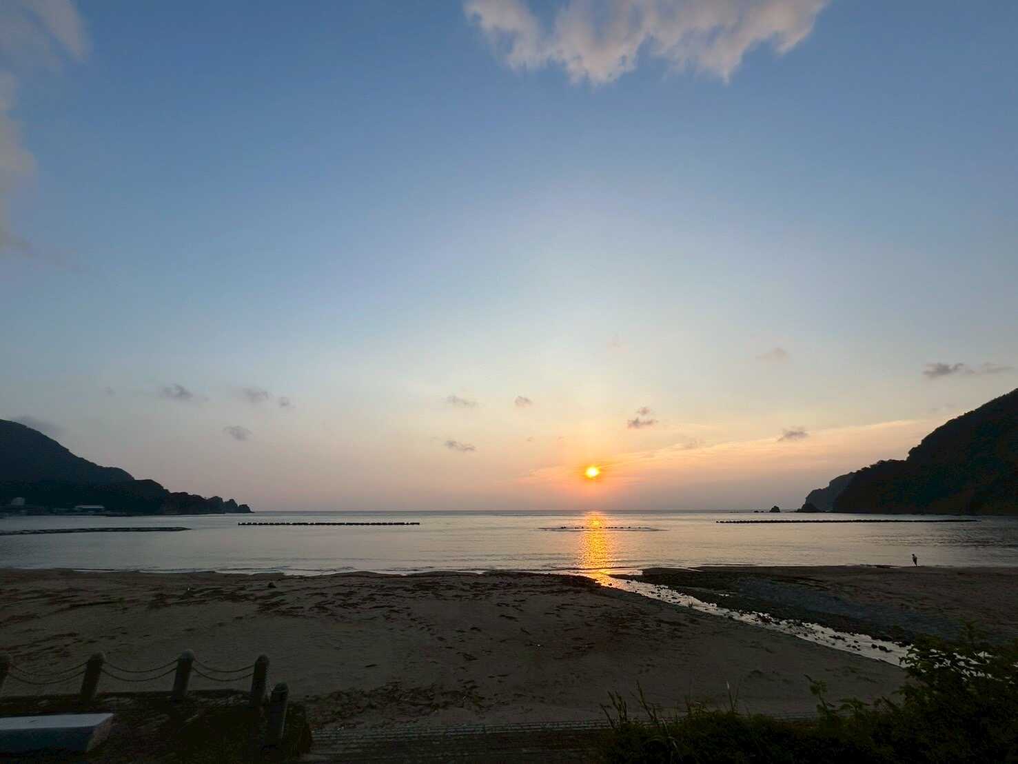 夕暮れ