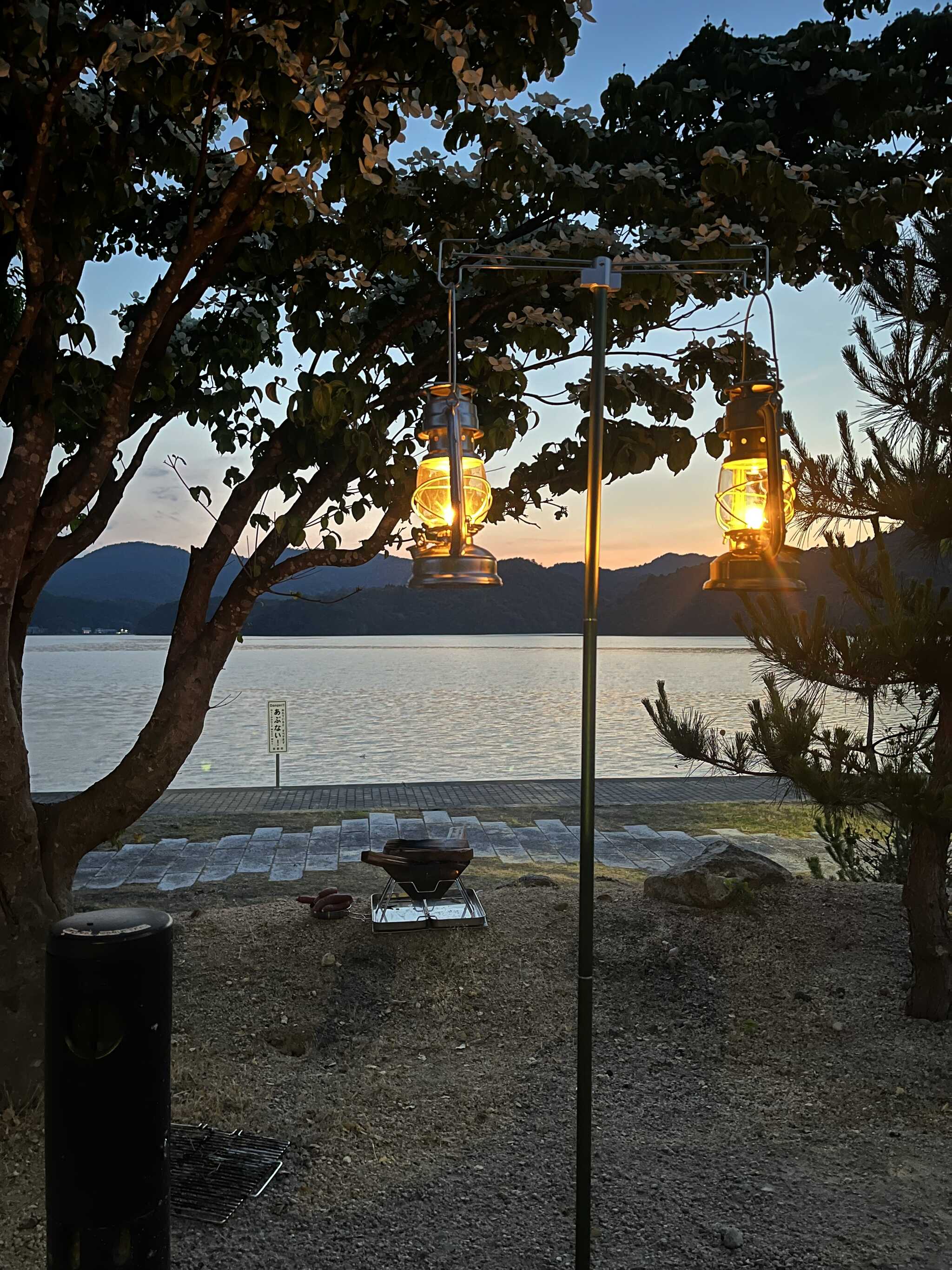 夕方の久美浜湾