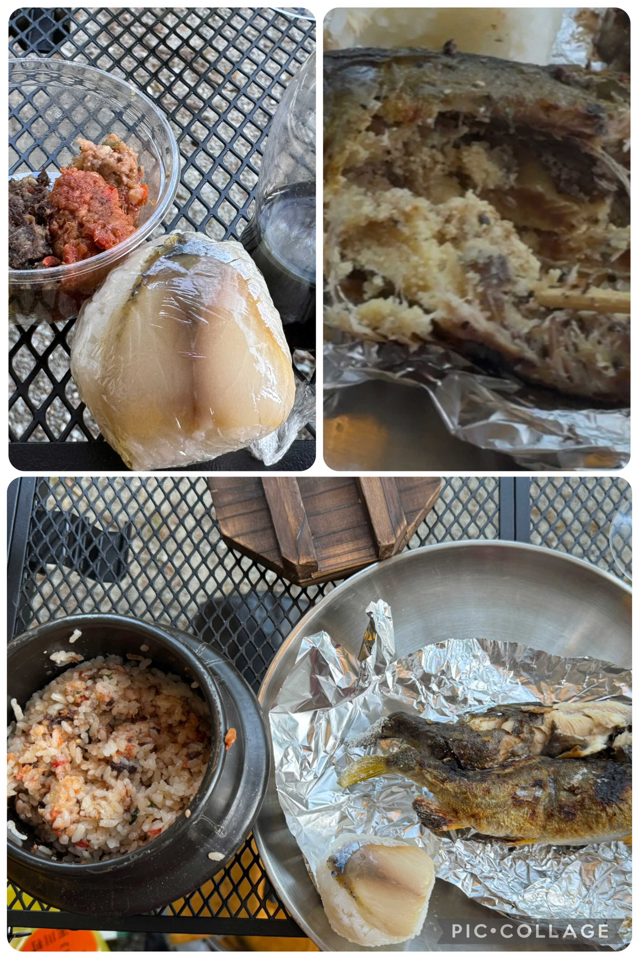 子持ち鮎の塩焼き