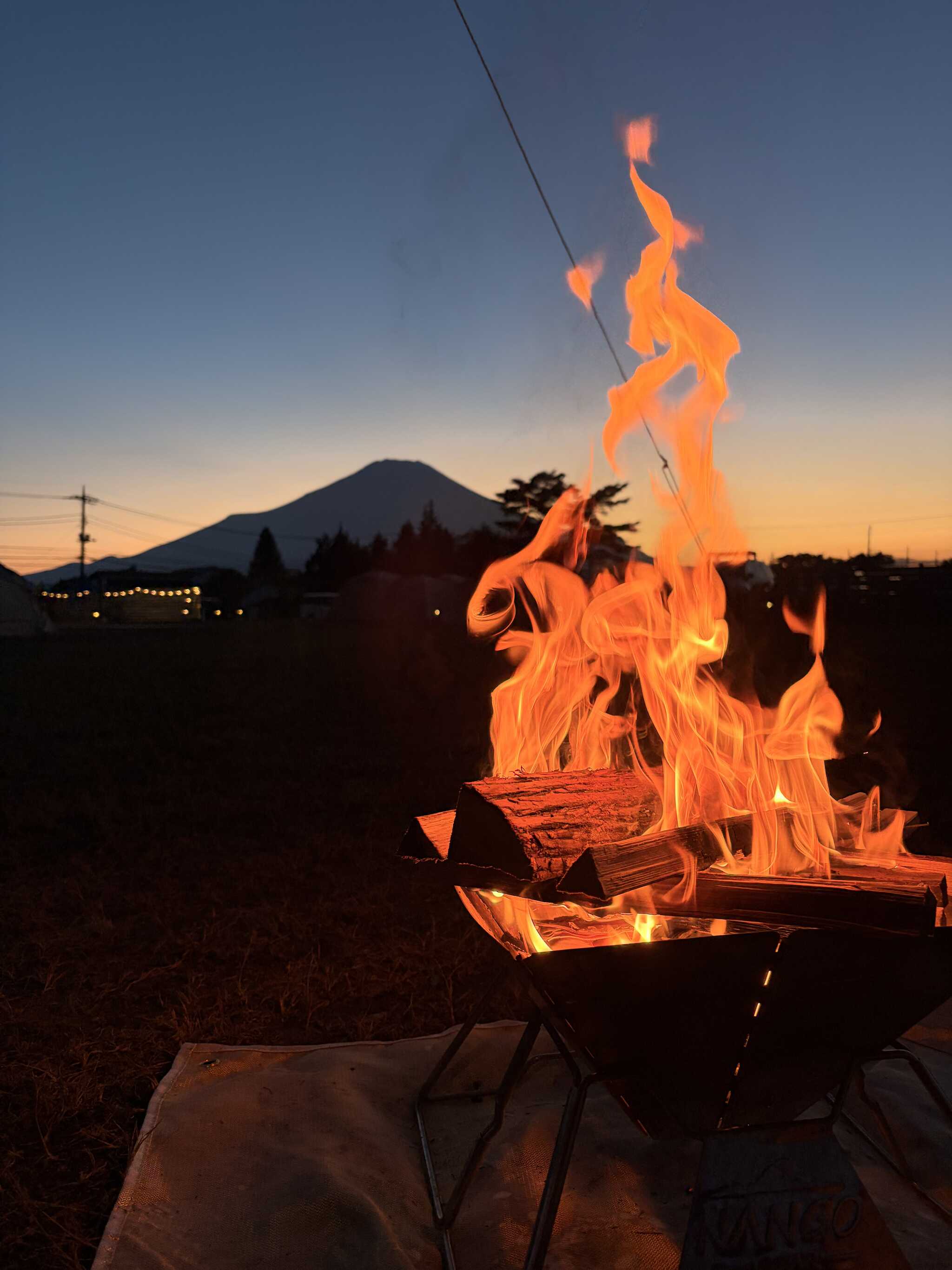 富士山全体を眺められます