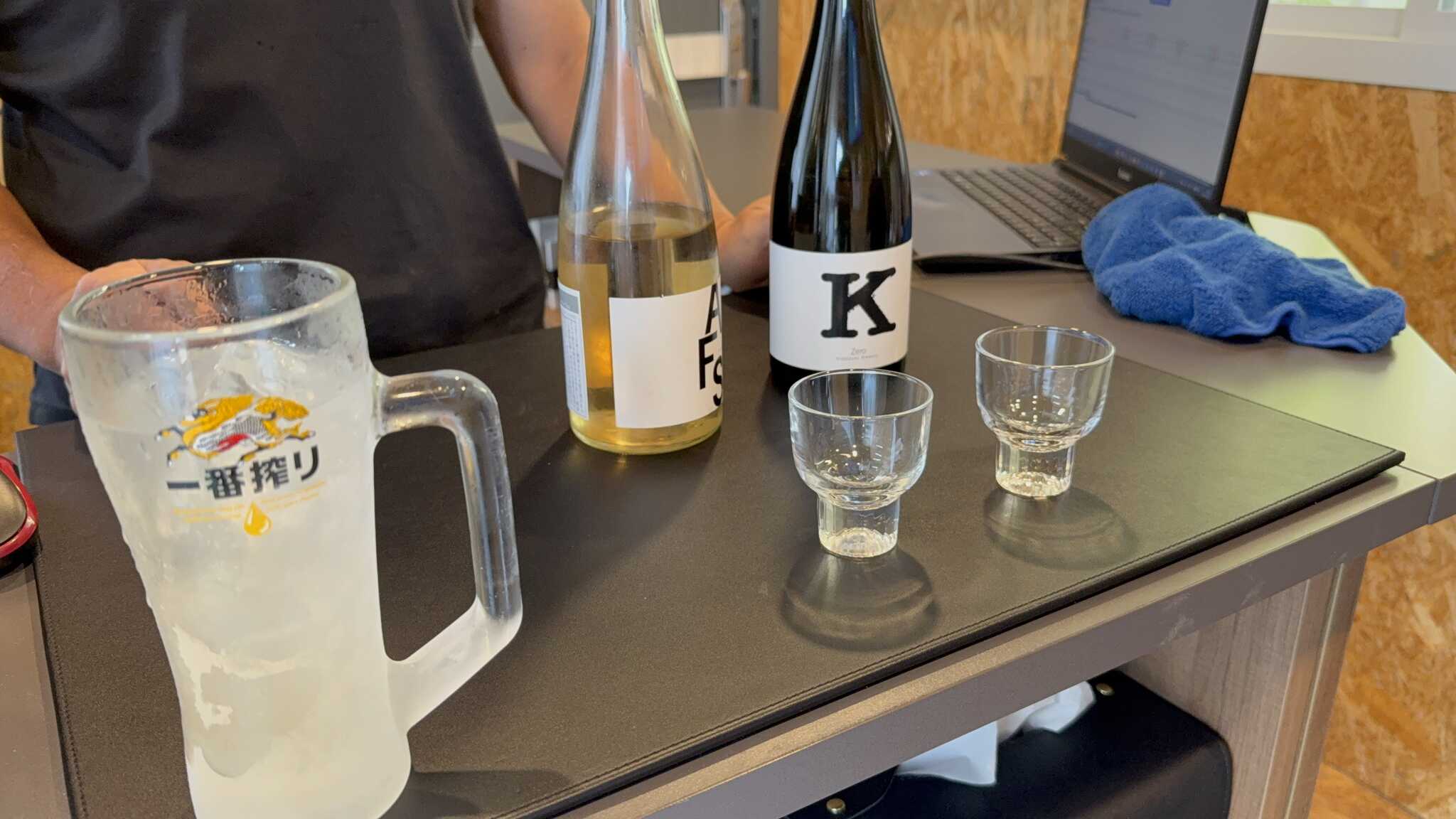 生ビール、レモンサワー、地酒