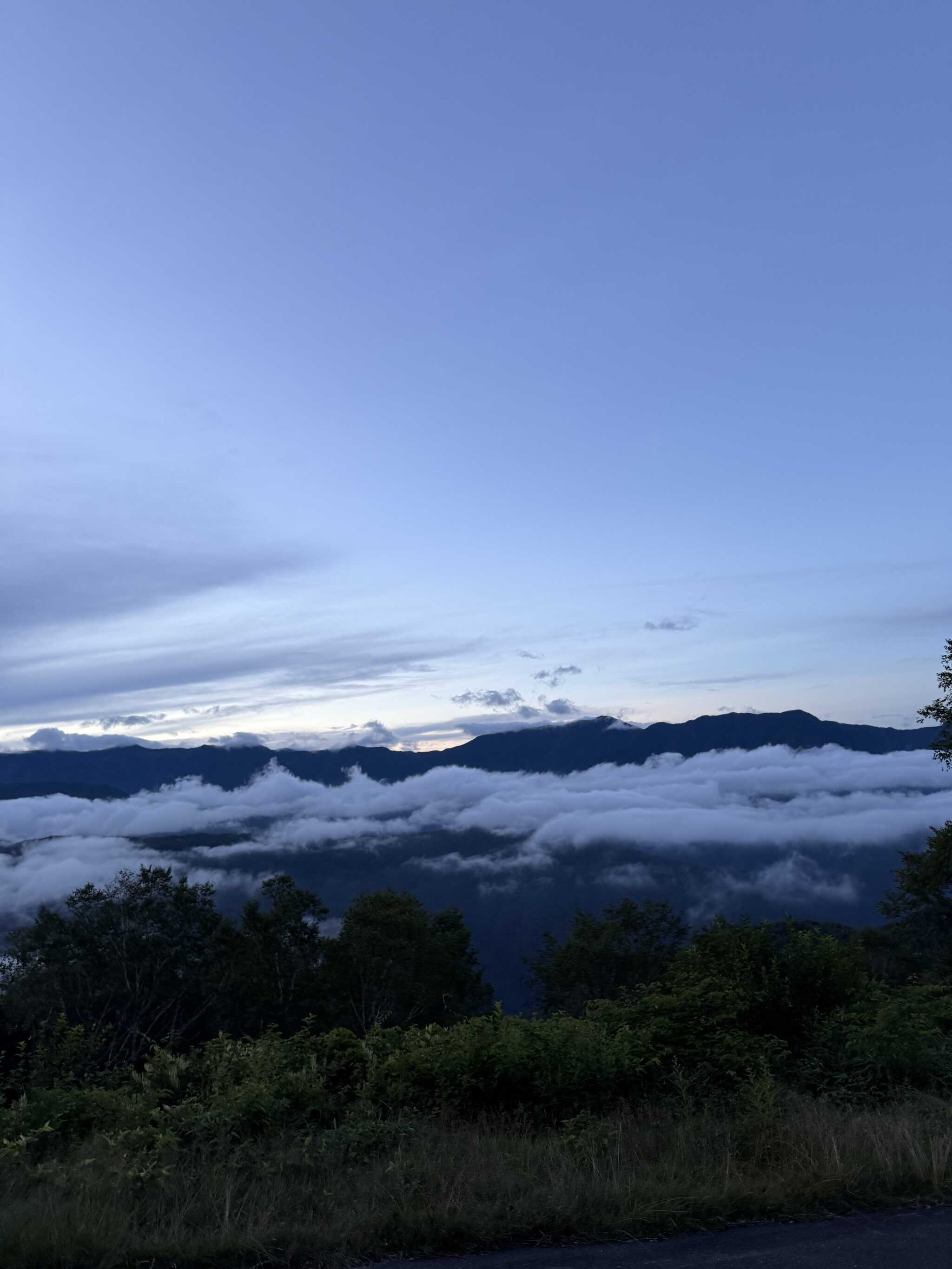 朝の雲海