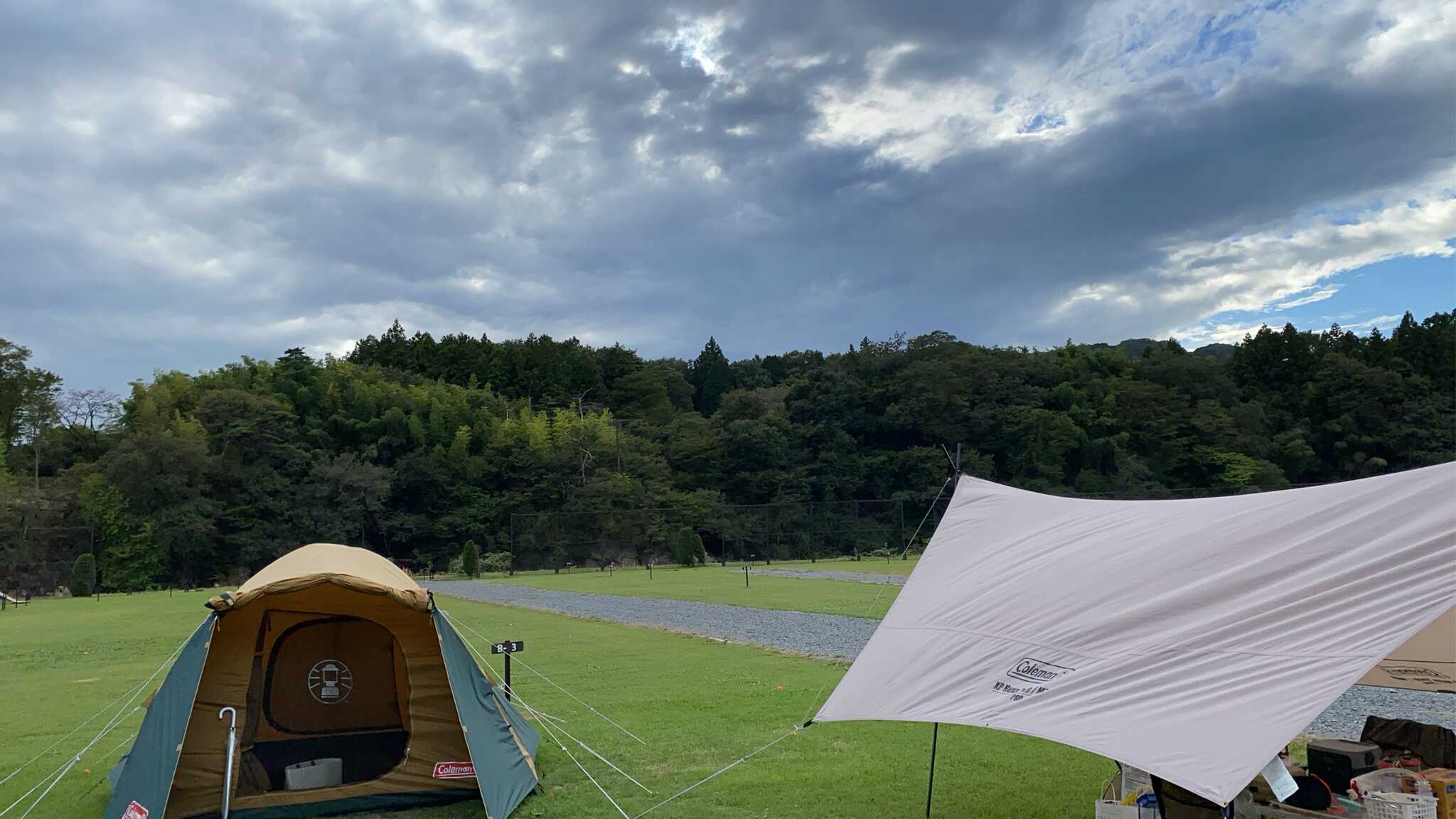 手ぶらプランとテントとタープ