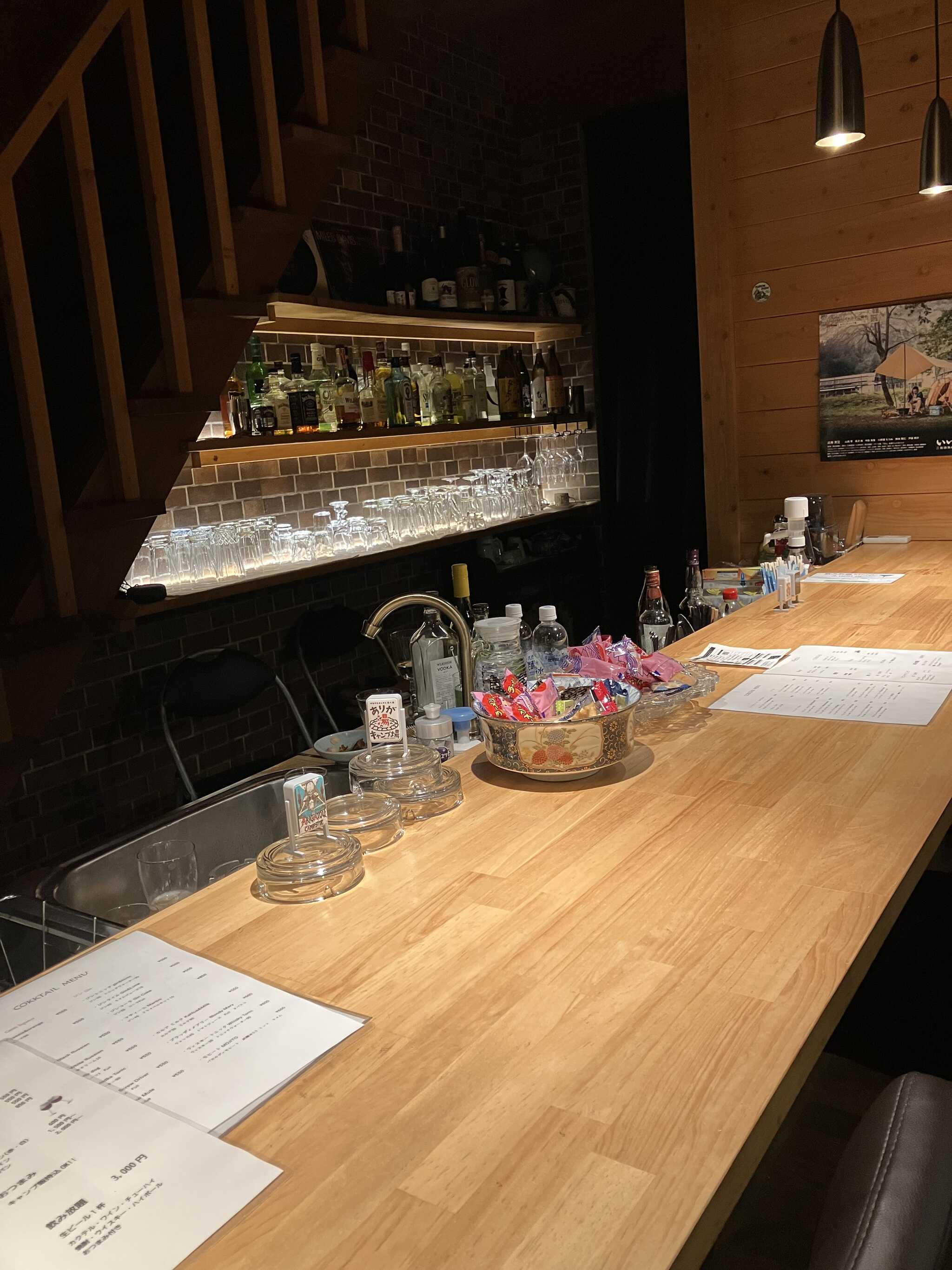 受付横にあるBAR