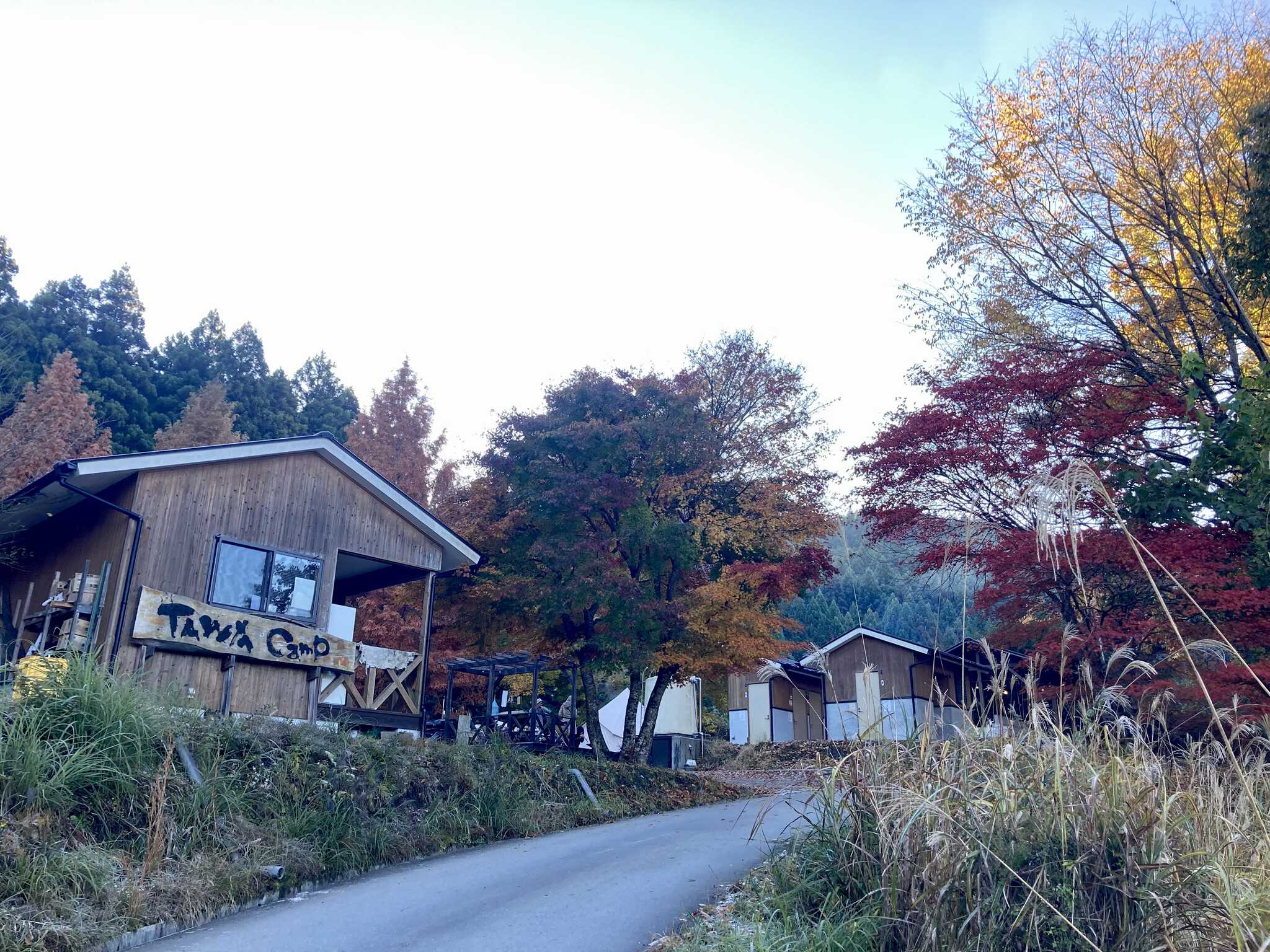 キャンプ場入り口