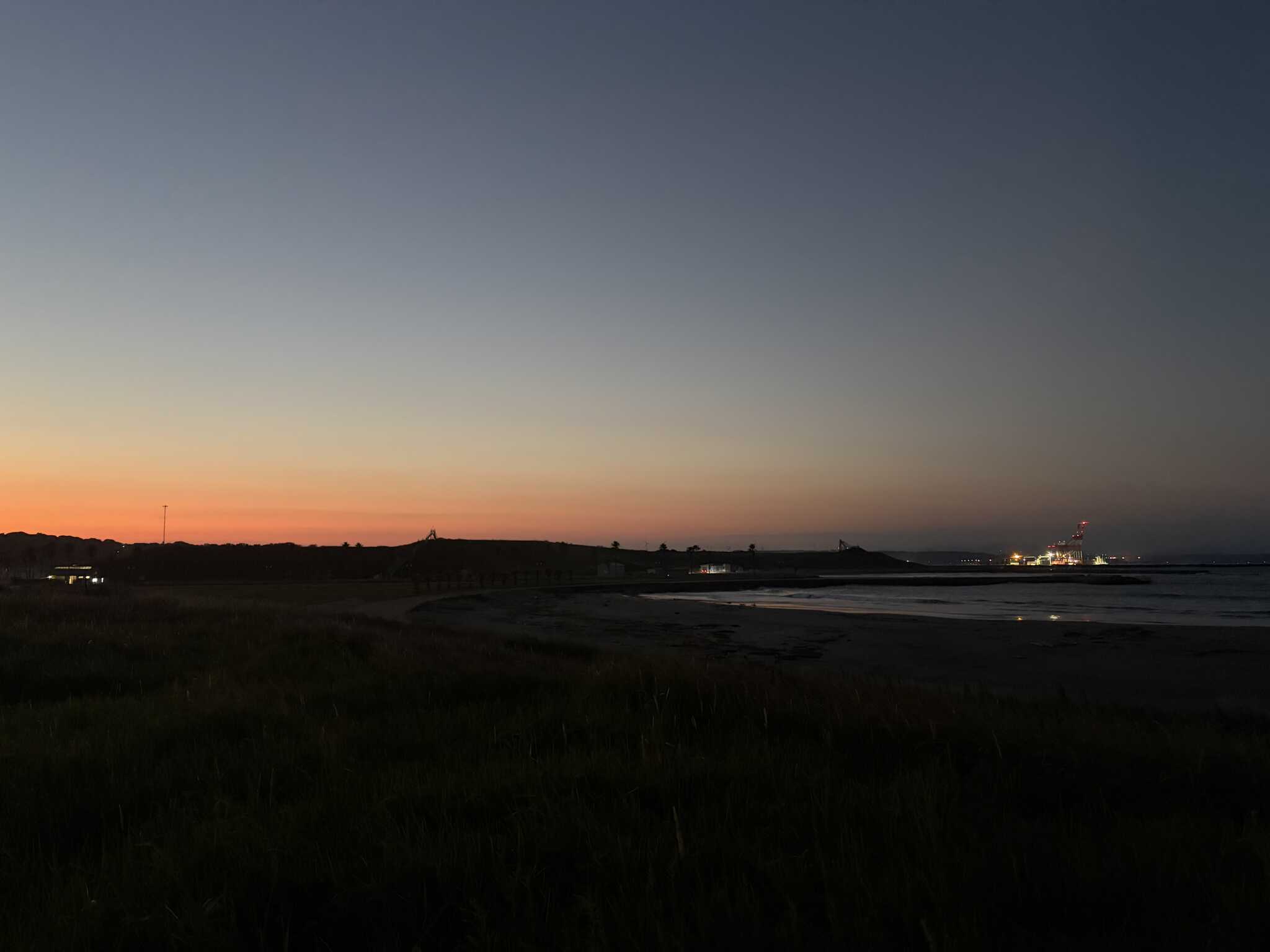 夕方
