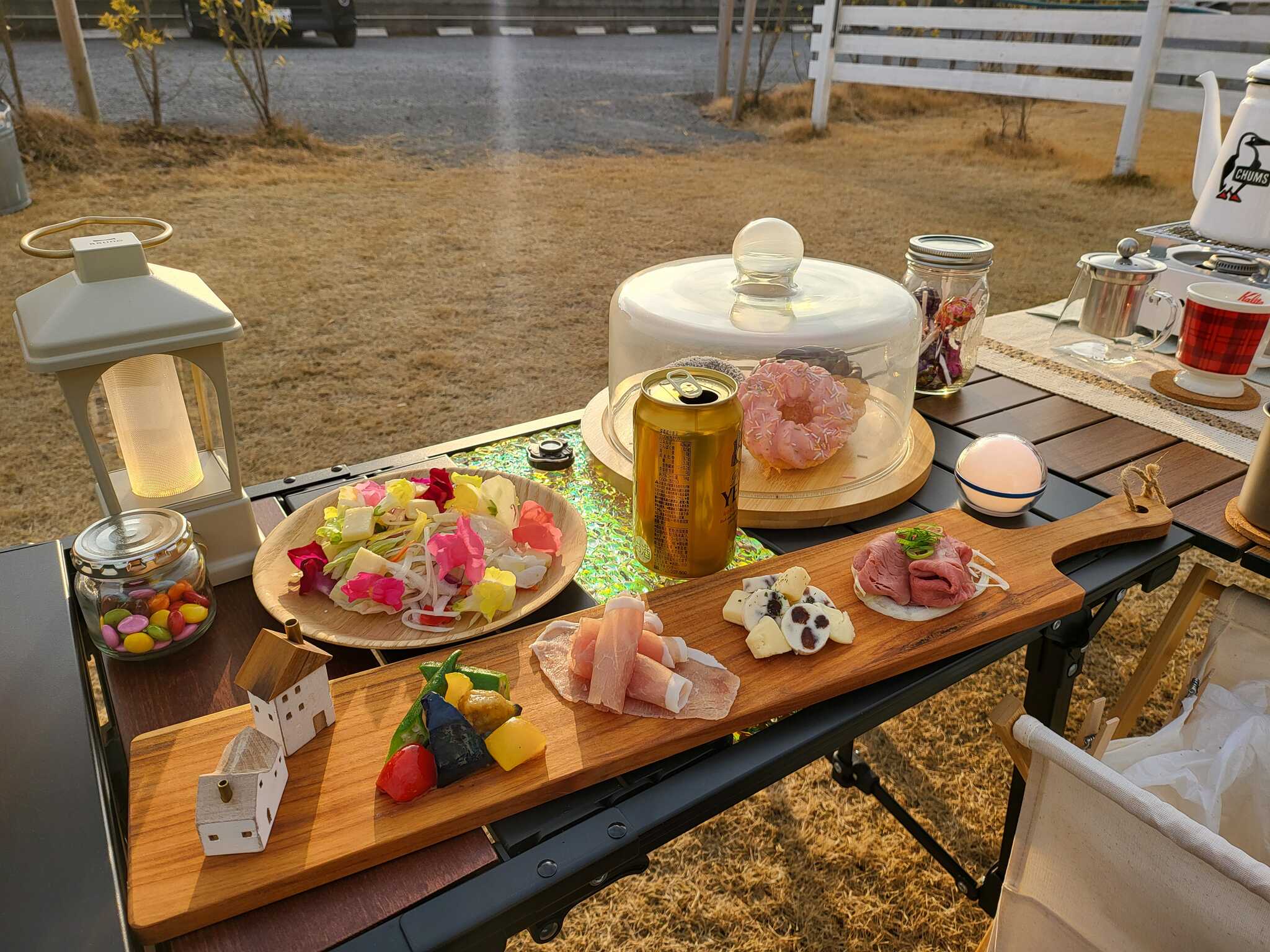 温泉に浸かる前に簡単おつまみ作って晩酌