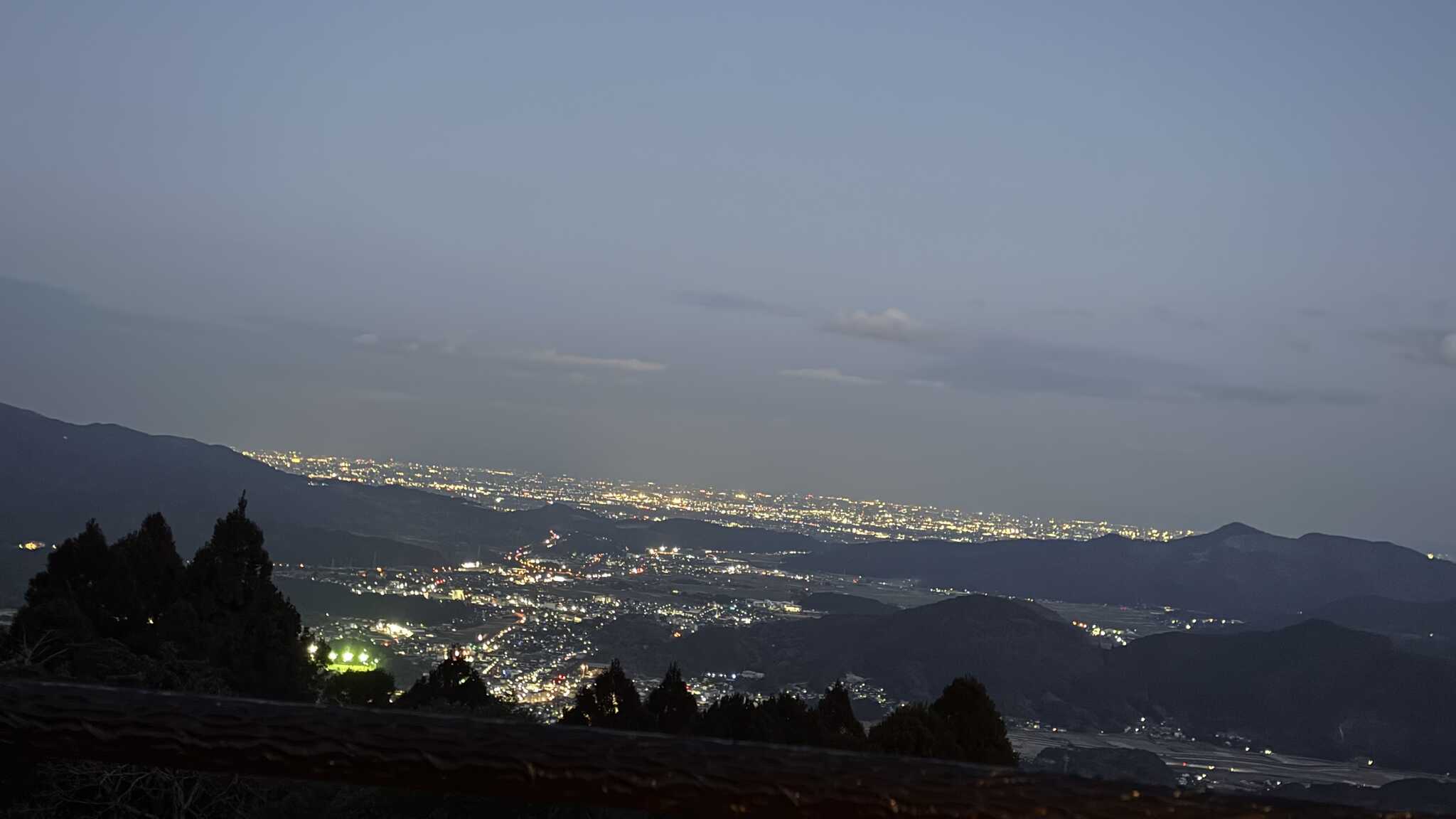 夜景がキレイです。