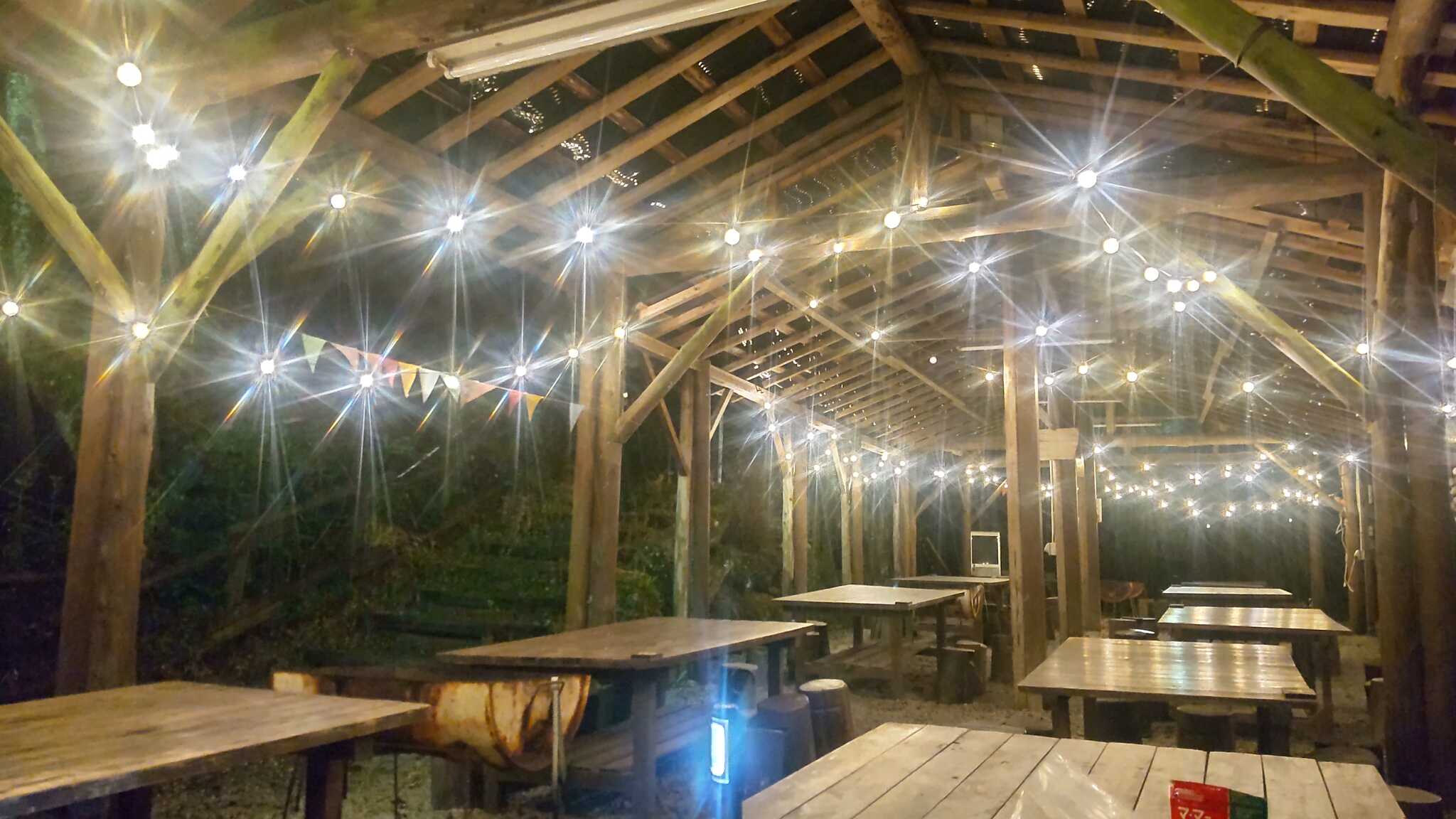 夜もほどよく明るく安心