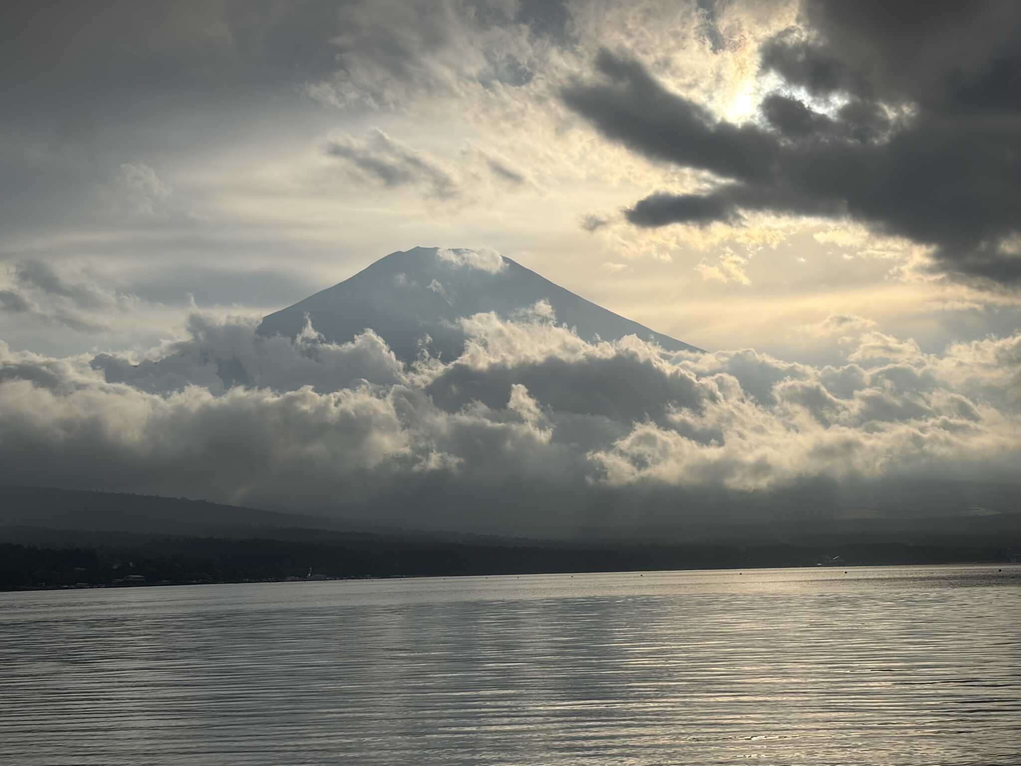 キャンプ場から見える景色
