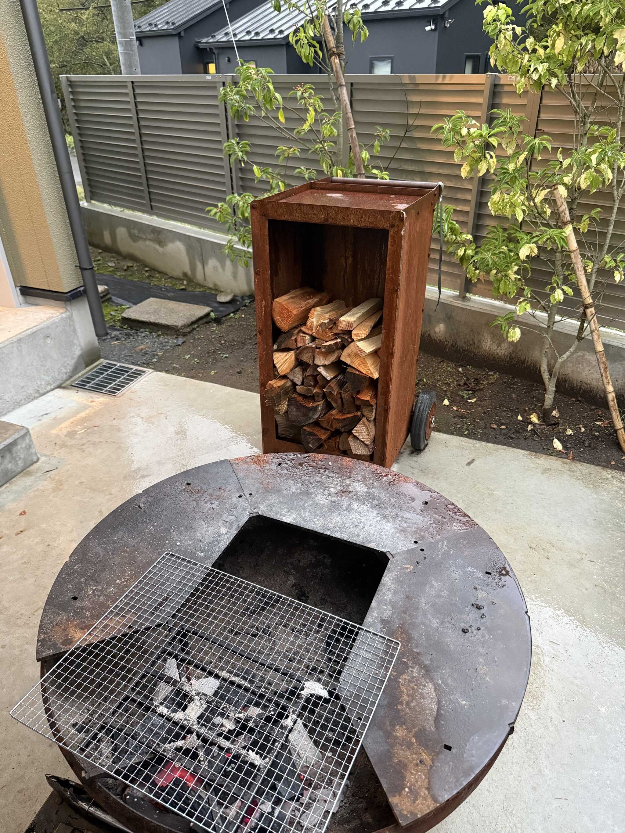 BBQ&焚き火台です。