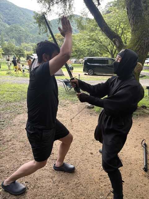 真剣白刃取り失敗で負けました笑